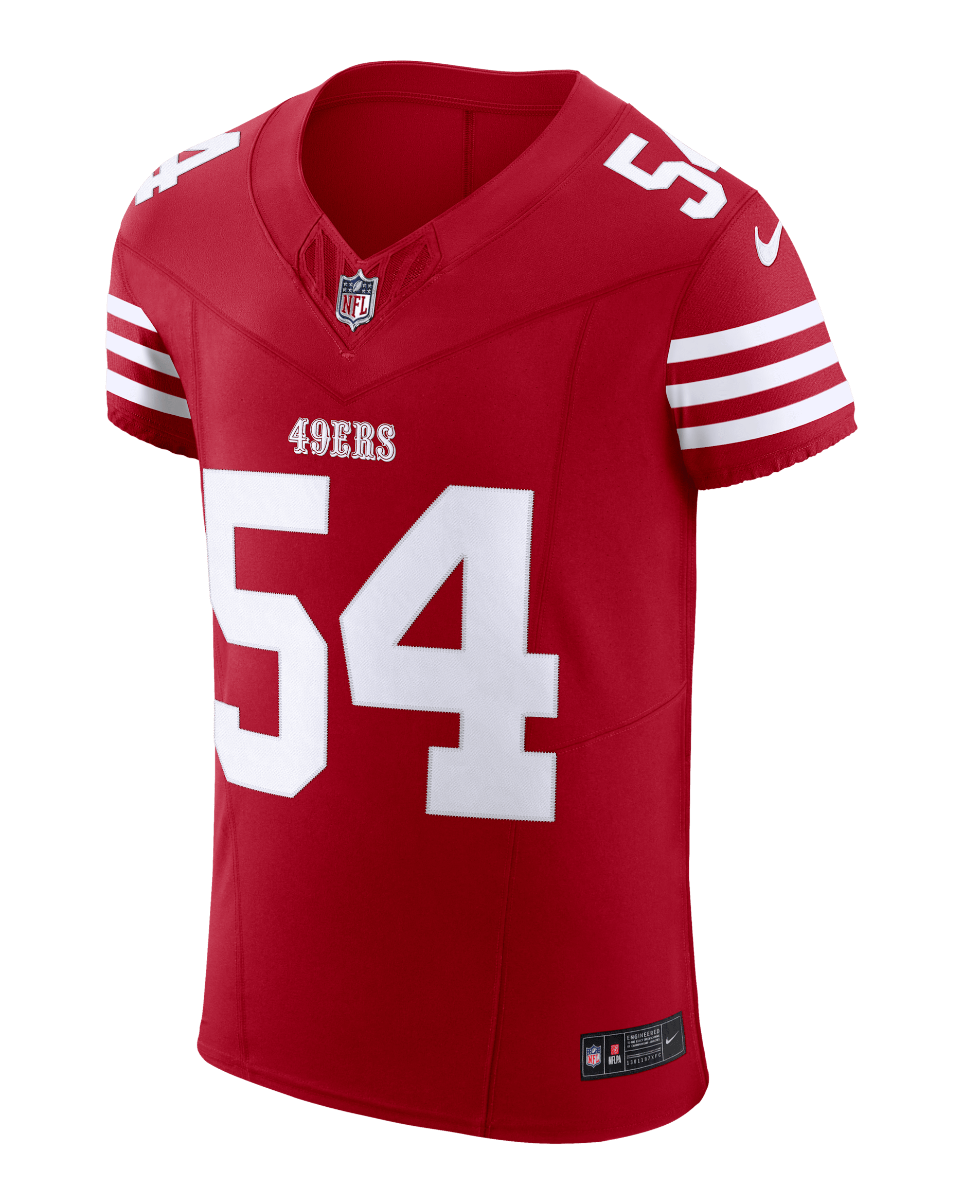 Fred Warner San Francisco 49ers Men's Nike Dri-FIT NFL Elite Jersey - Scarlet