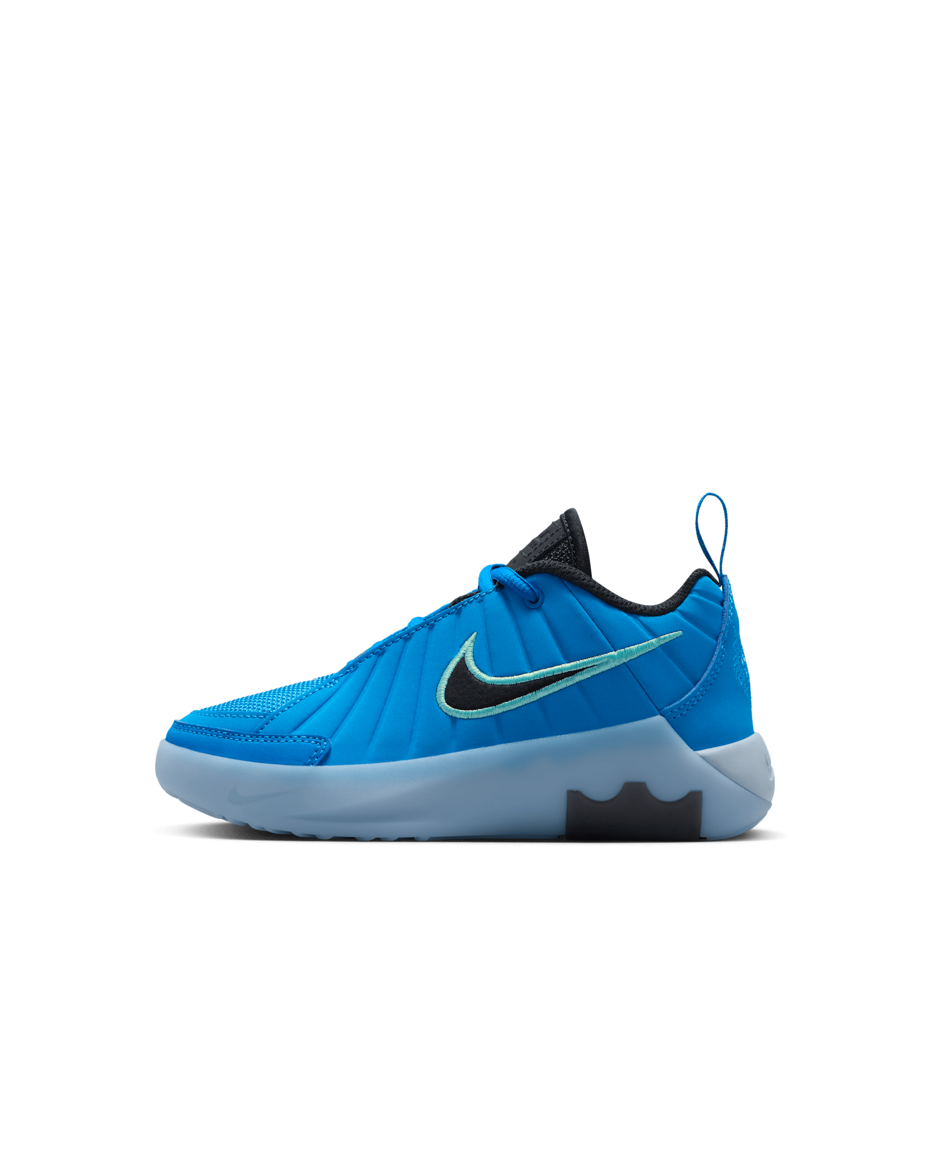 LeBron Witness 9 Little Kids' Shoes - Photo Blue/Light Armory Blue/Bleached Turquoise/Black