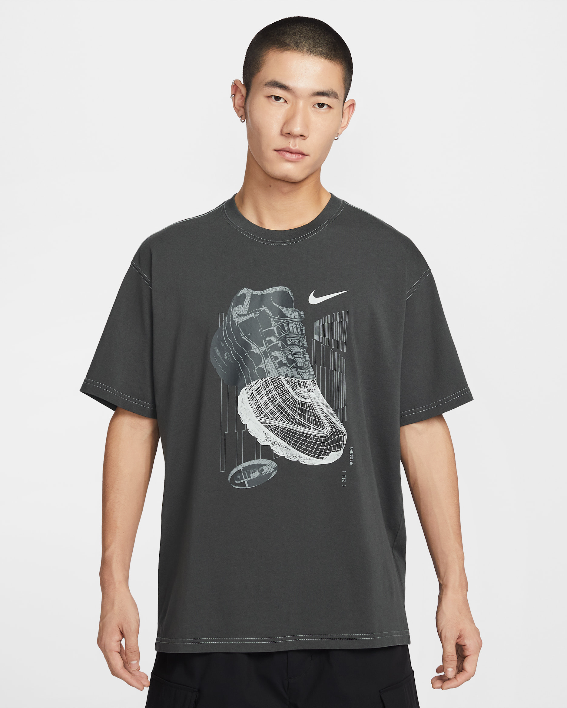 Nike 'City Pack' Men's T-Shirt - Dark Smoke Grey/Cool Grey/Grey Fog
