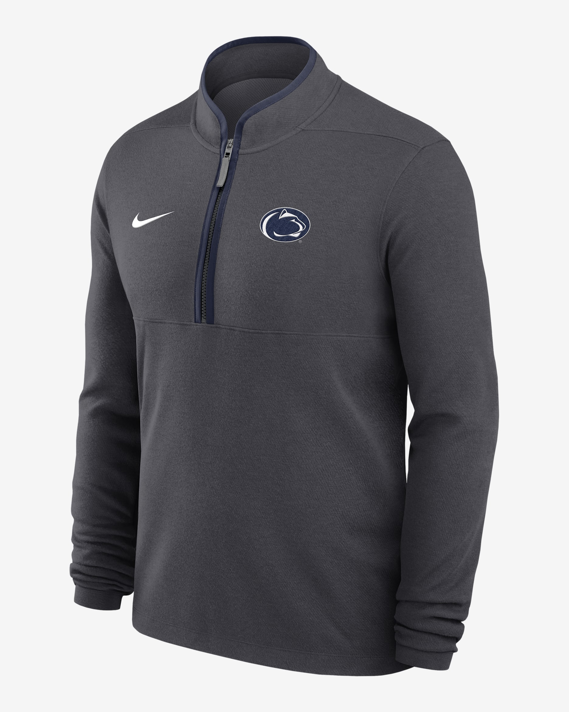 Penn State Victory Men's Nike Dri-FIT College 1/2-Zip Long-Sleeve Top - Anthracite