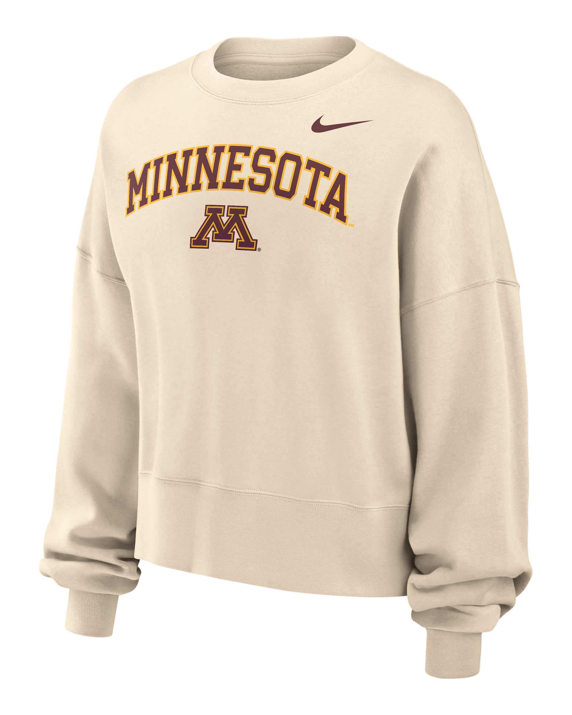 Minnesota Phoenix Fleece Women's Nike College Crew-Neck Sweatshirt - Natural