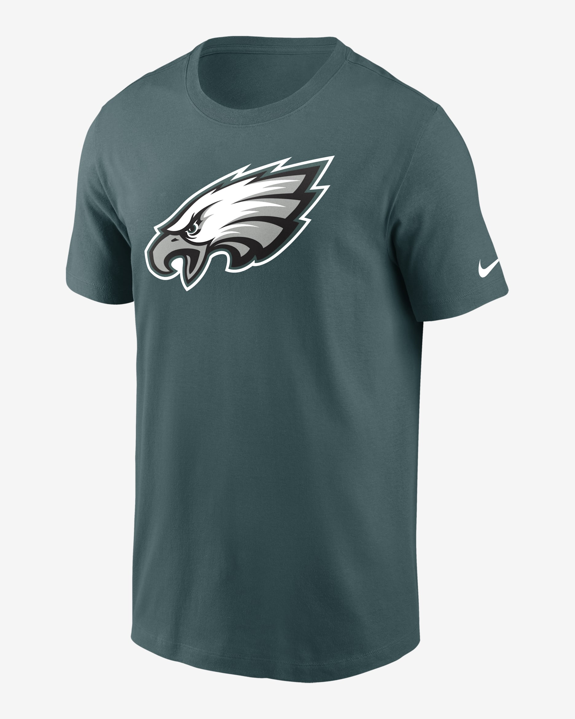Playera para hombre Nike Logo Essential (NFL Philadelphia Eagles) - Azul verdoso deportivo