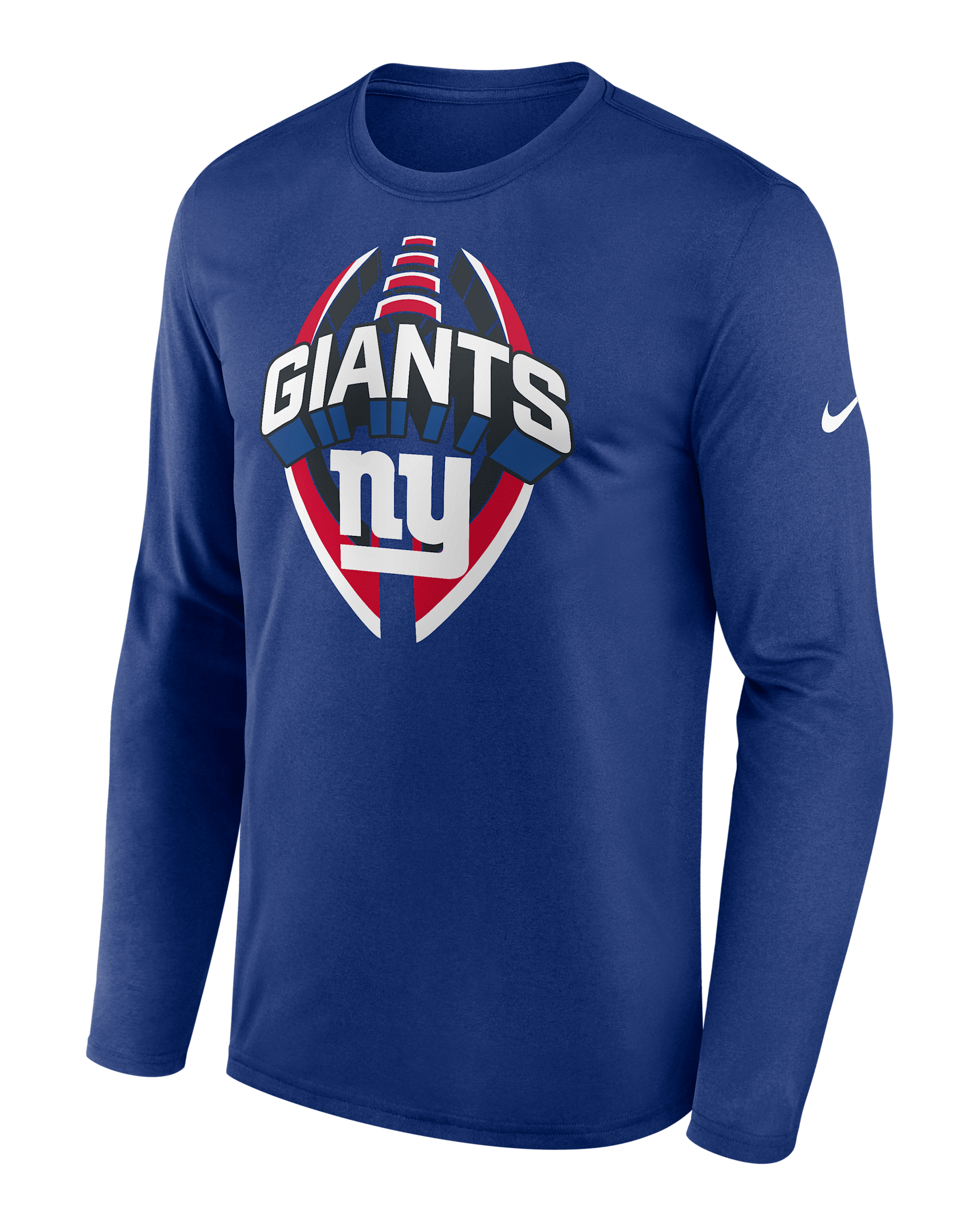 New York Giants Legend Icon Men's Nike Dri-FIT NFL Long-Sleeve T-Shirt - Blue