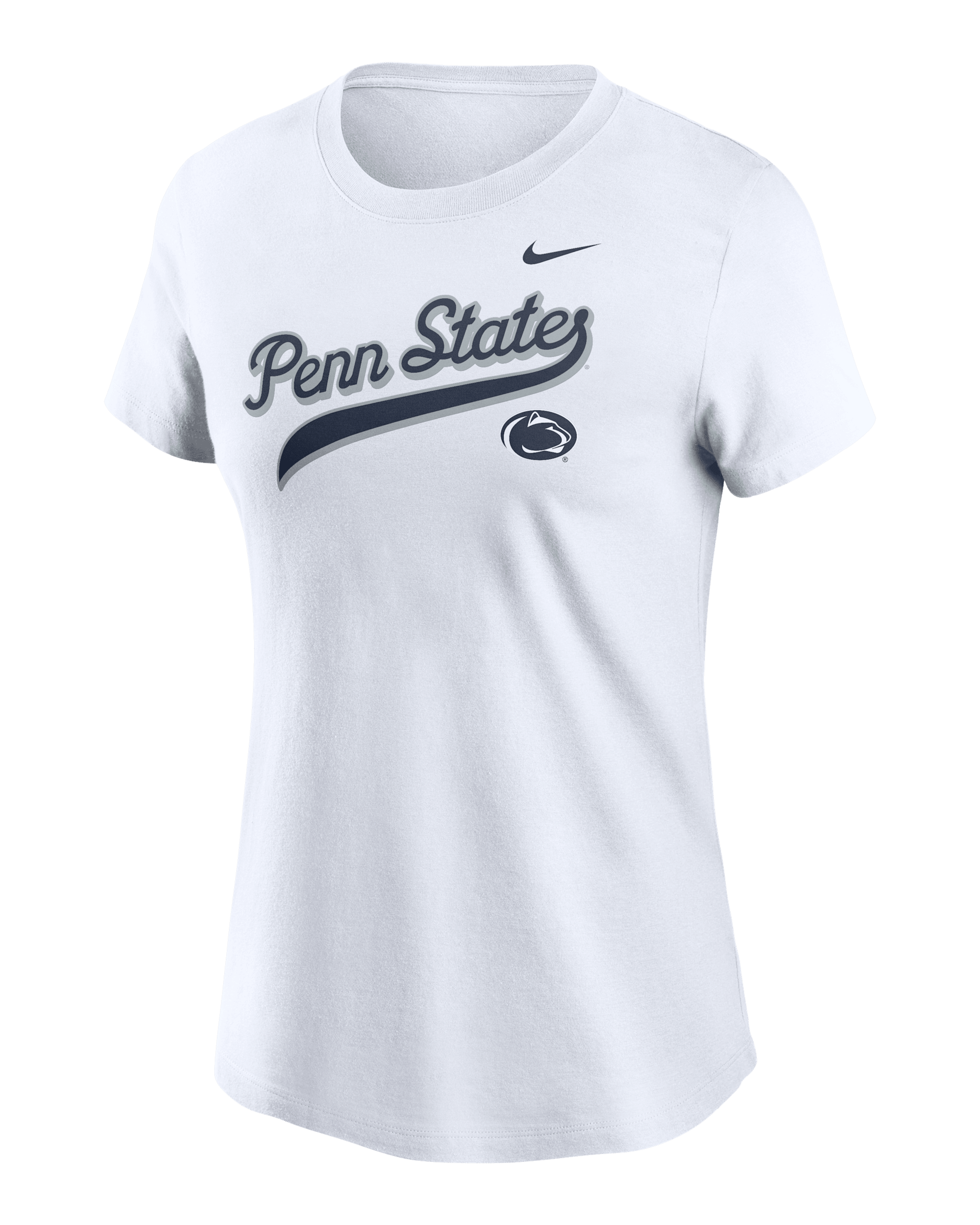 Penn State Athletic Prep Arch Local Script Women's Nike College T-Shirt - White