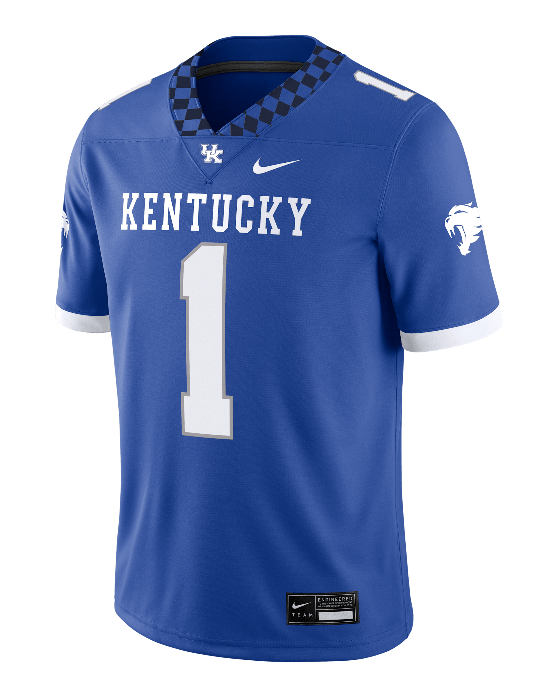 Kentucky Wildcats Men's Nike Dri-FIT College Game Jersey - Game Royal