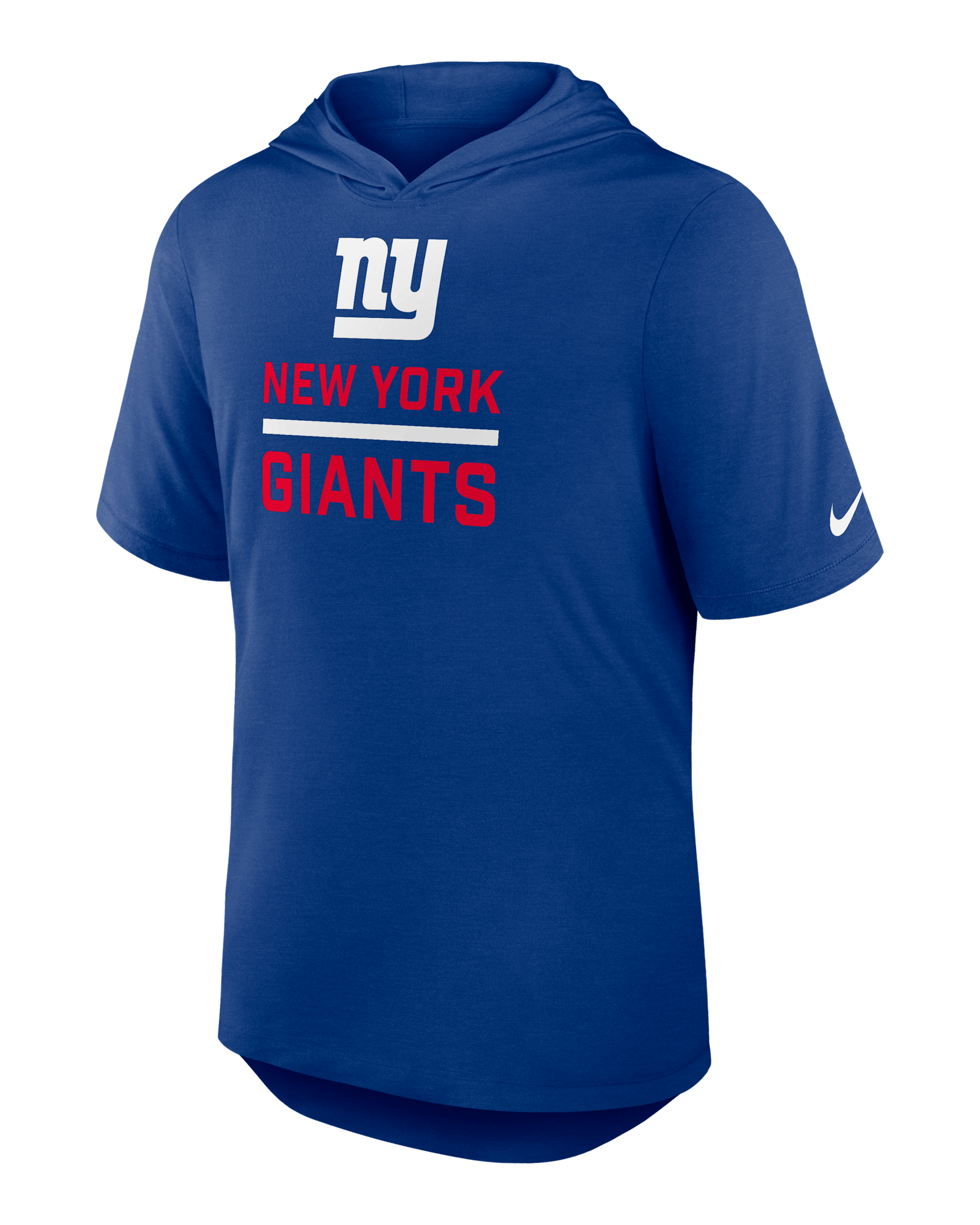 Playera Nike Dri-FIT de la NFL con gorro para hombre New York Giants - Royal