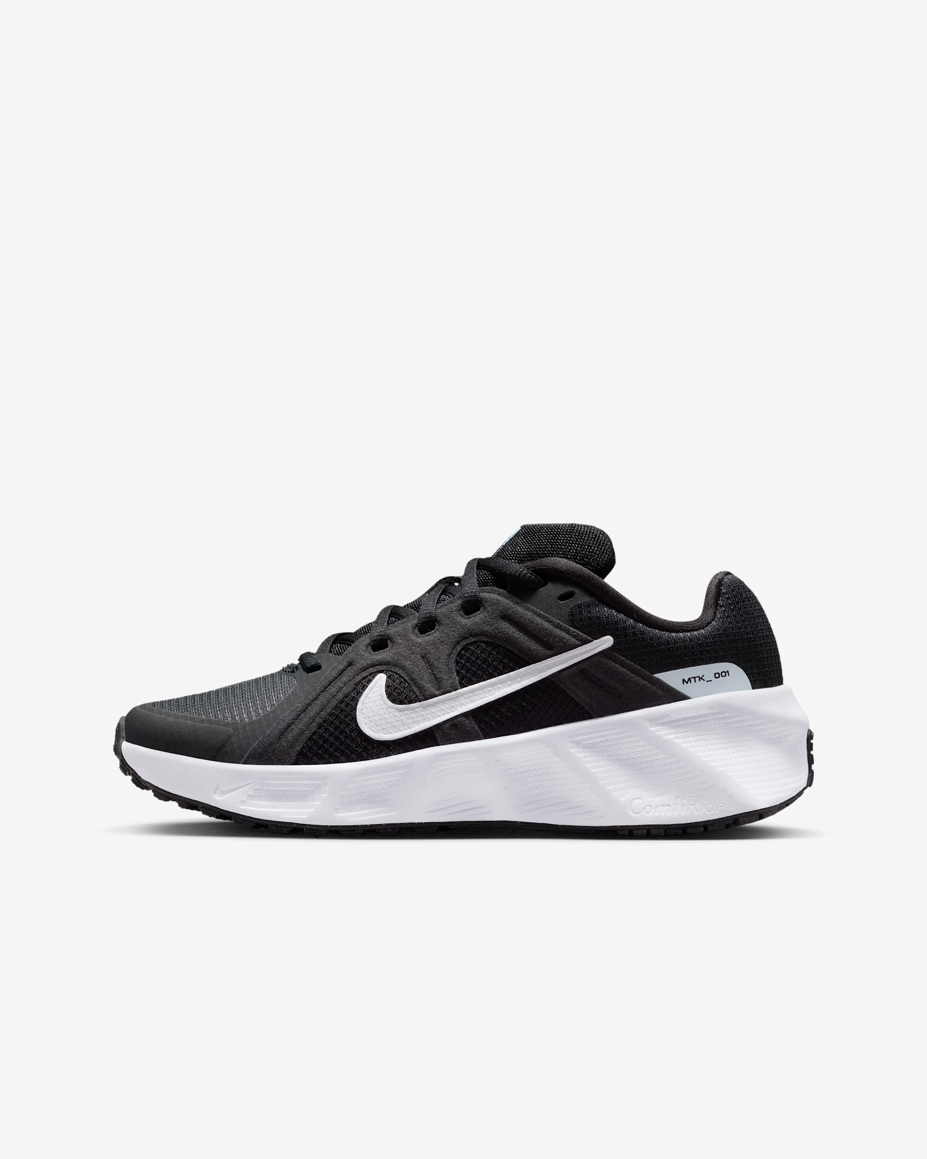 Tenis para niños grandes Nike Metro Tek - Negro/Antracita/Azul glacial/Blanco