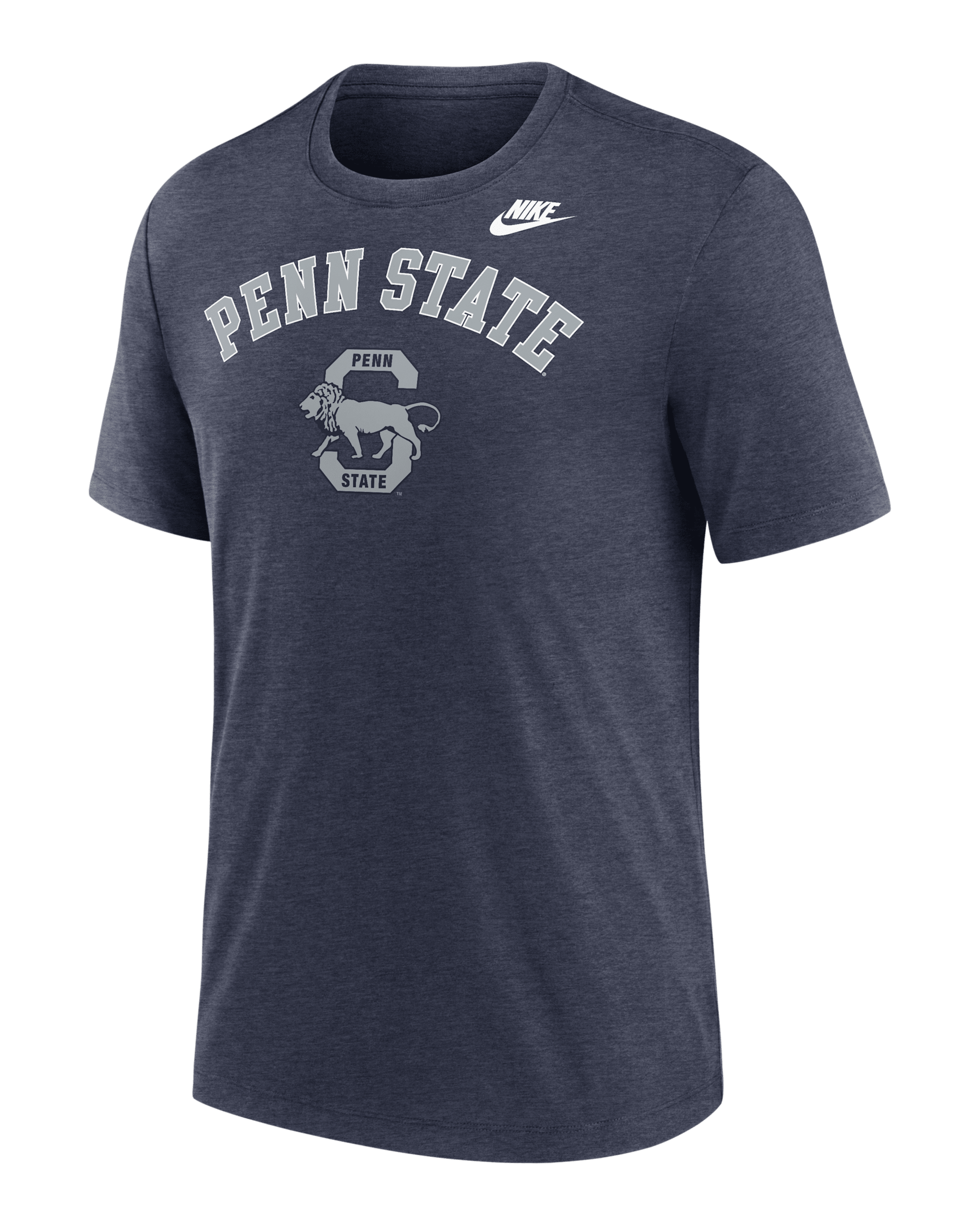 Penn State Legacy Arch Men's Nike College T-Shirt - Navy Heather