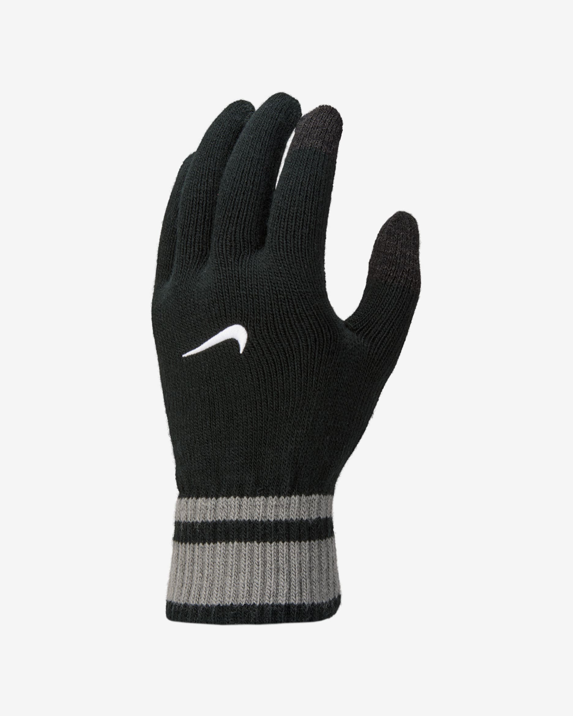 나이키 테크 앤 그립 남성 니트 트레이닝 장갑 3.0 - 블랙/스모크 그레이/화이트