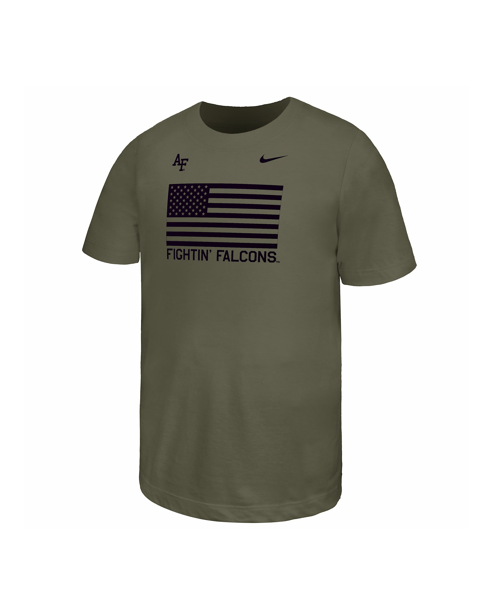 Air Force Big Kids' Nike College T-Shirt - Olive