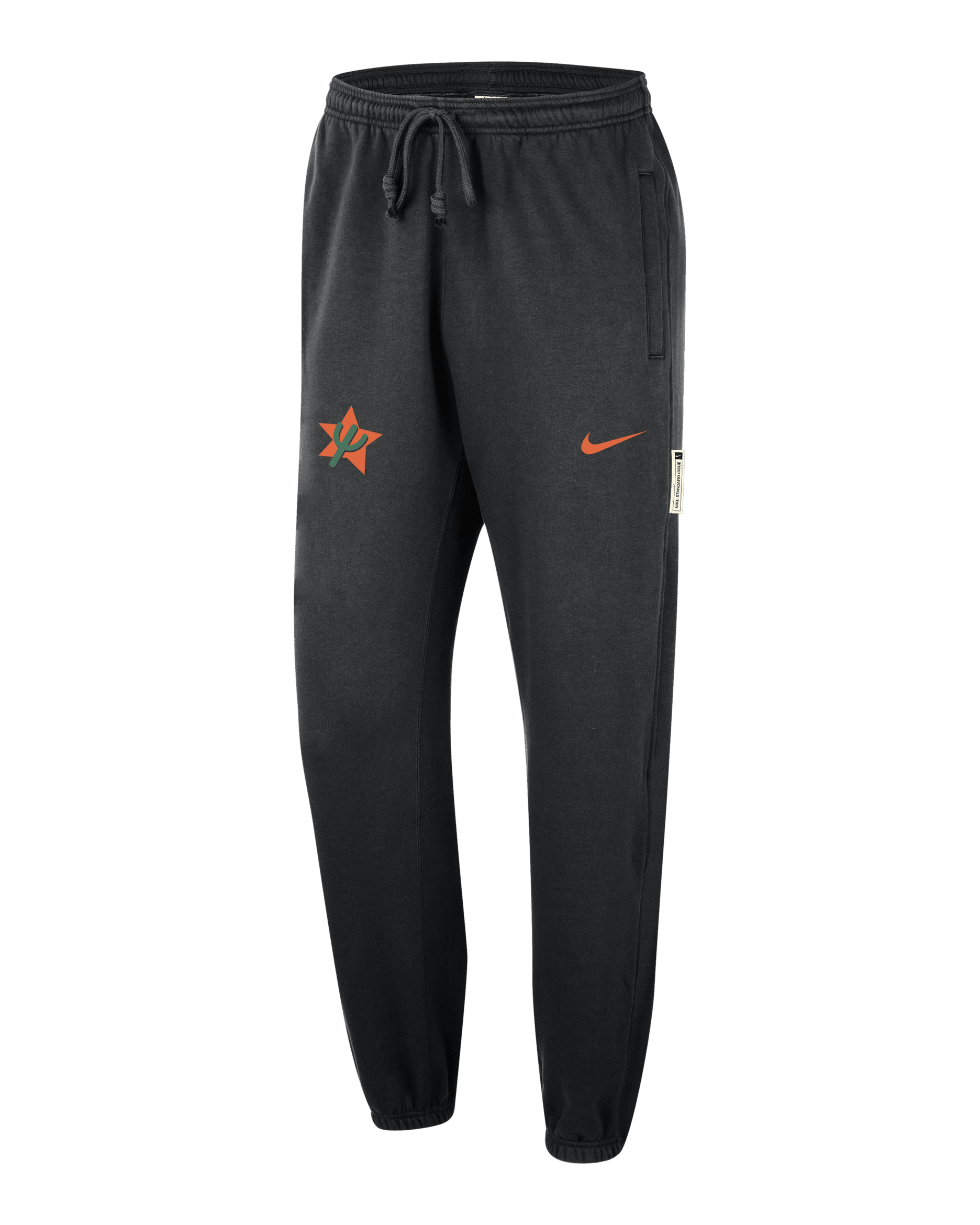 Phoenix Suns Standard Issue City Edition Men's Nike Dri-FIT NBA Pants - Black/Brilliant Orange