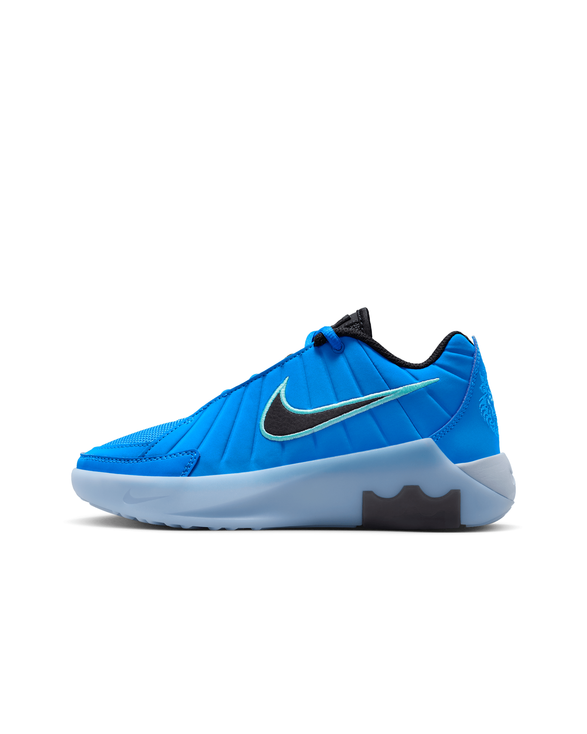 LeBron Witness 9 Genç Çocuk Basketbol Ayakkabısı - Photo Blue/Light Armory Blue/Bleached Turquoise/Siyah