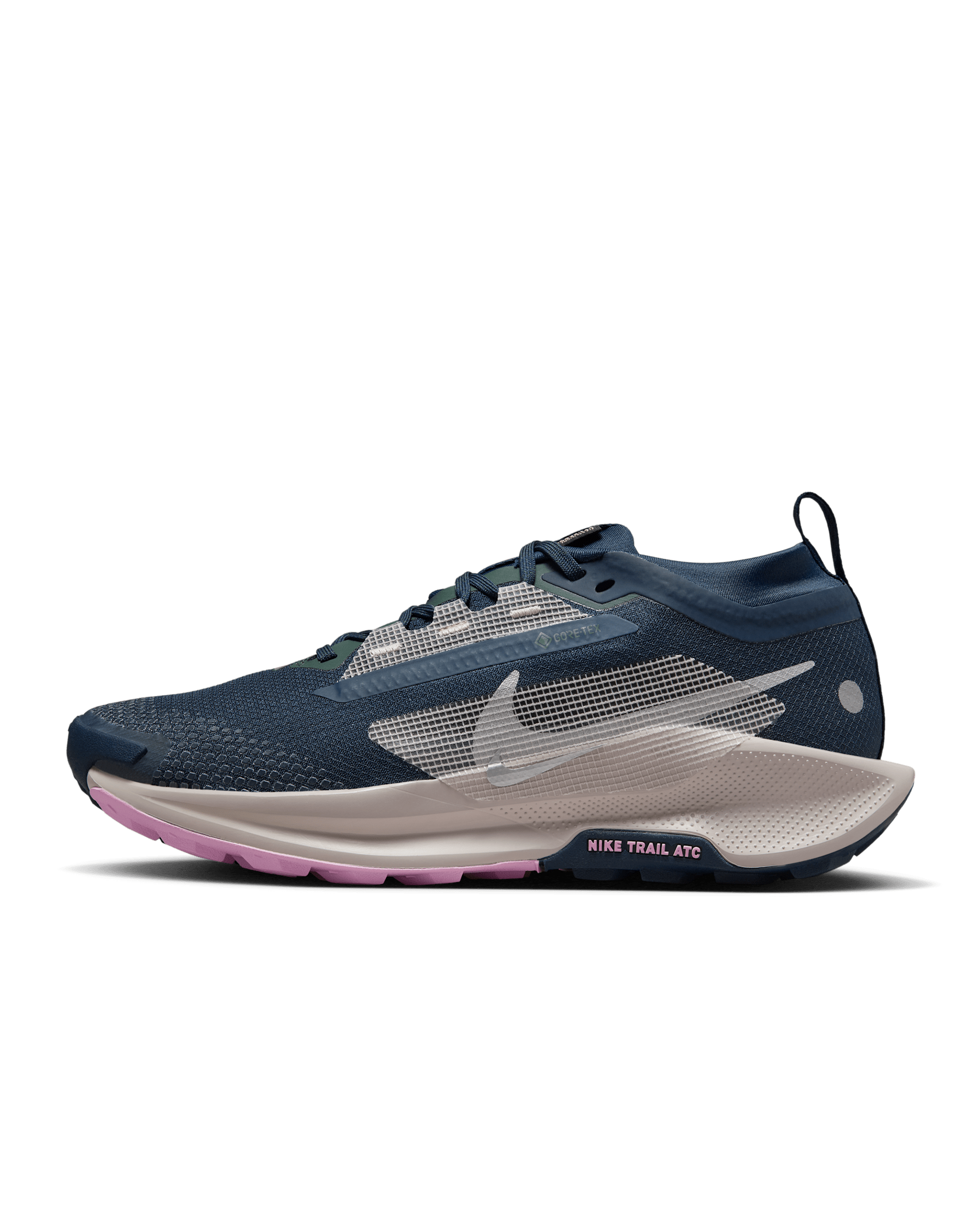 Nike Pegasus Trail 5 GORE-TEX Women's Waterproof Trail-Running Shoes - Armoury Navy/Vintage Green/Platinum Violet/Armoury Navy