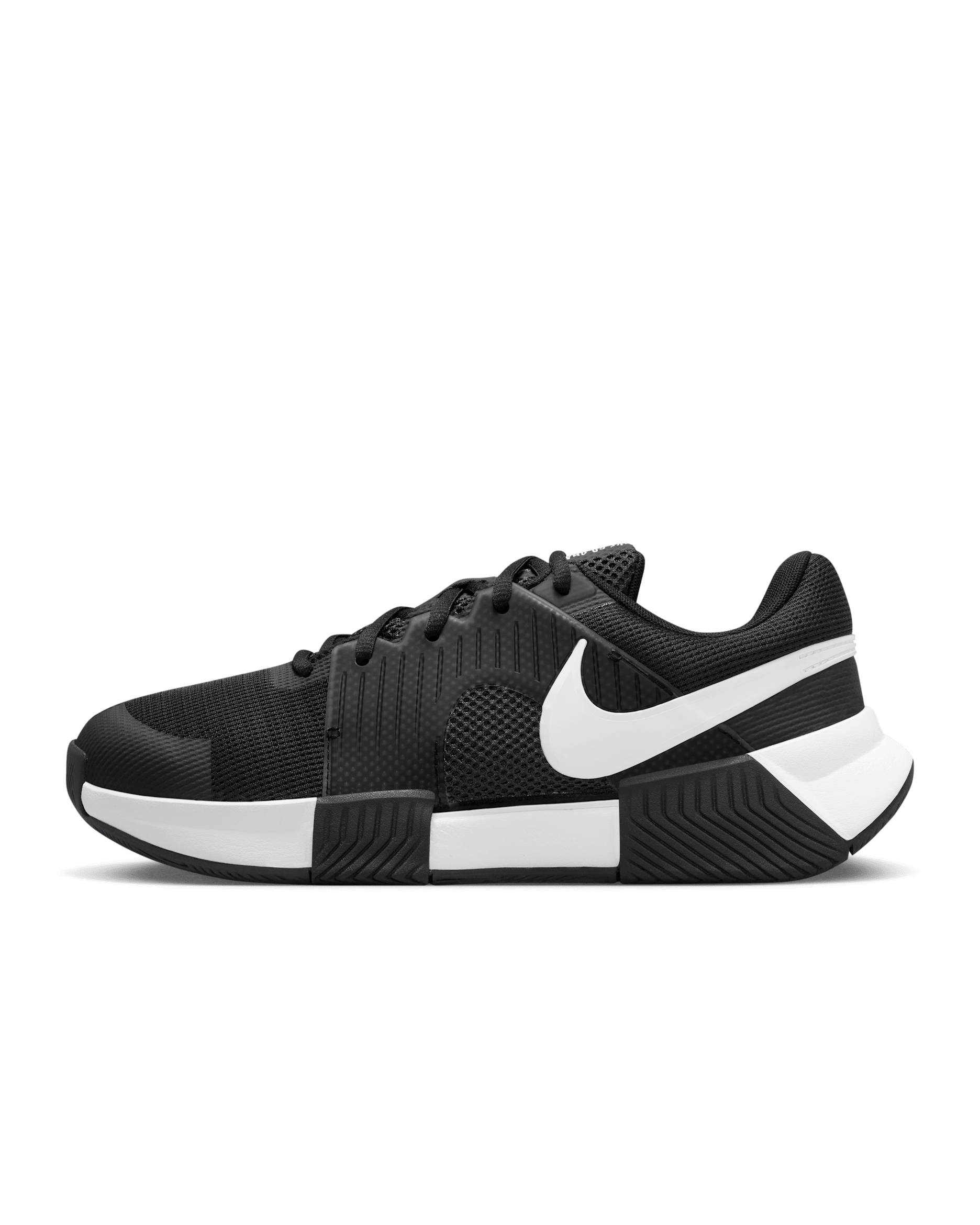 Nike Zoom GP Challenge 1 Women's Hard Court Tennis Shoes - Black/Black/White