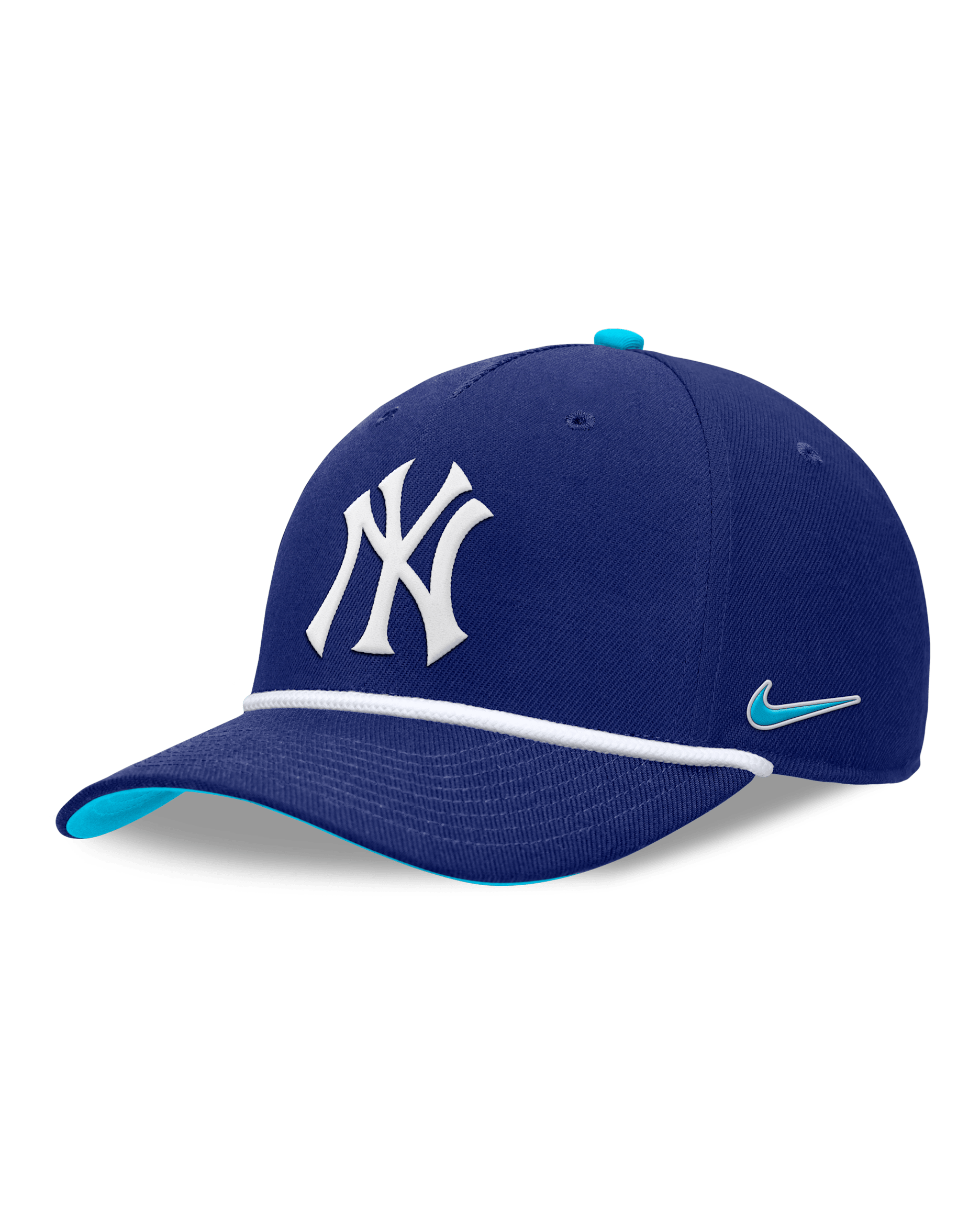 New York Yankees Rise Men's Nike MLB Adjustable Hat - Deep Royal Blue