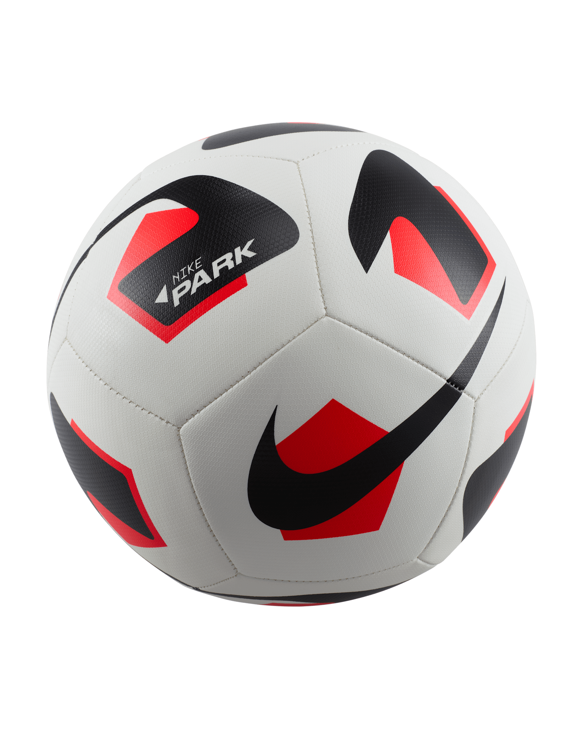 Balón de fútbol Nike Park 2.0 - Blanco/Carmesí brillante/Negro