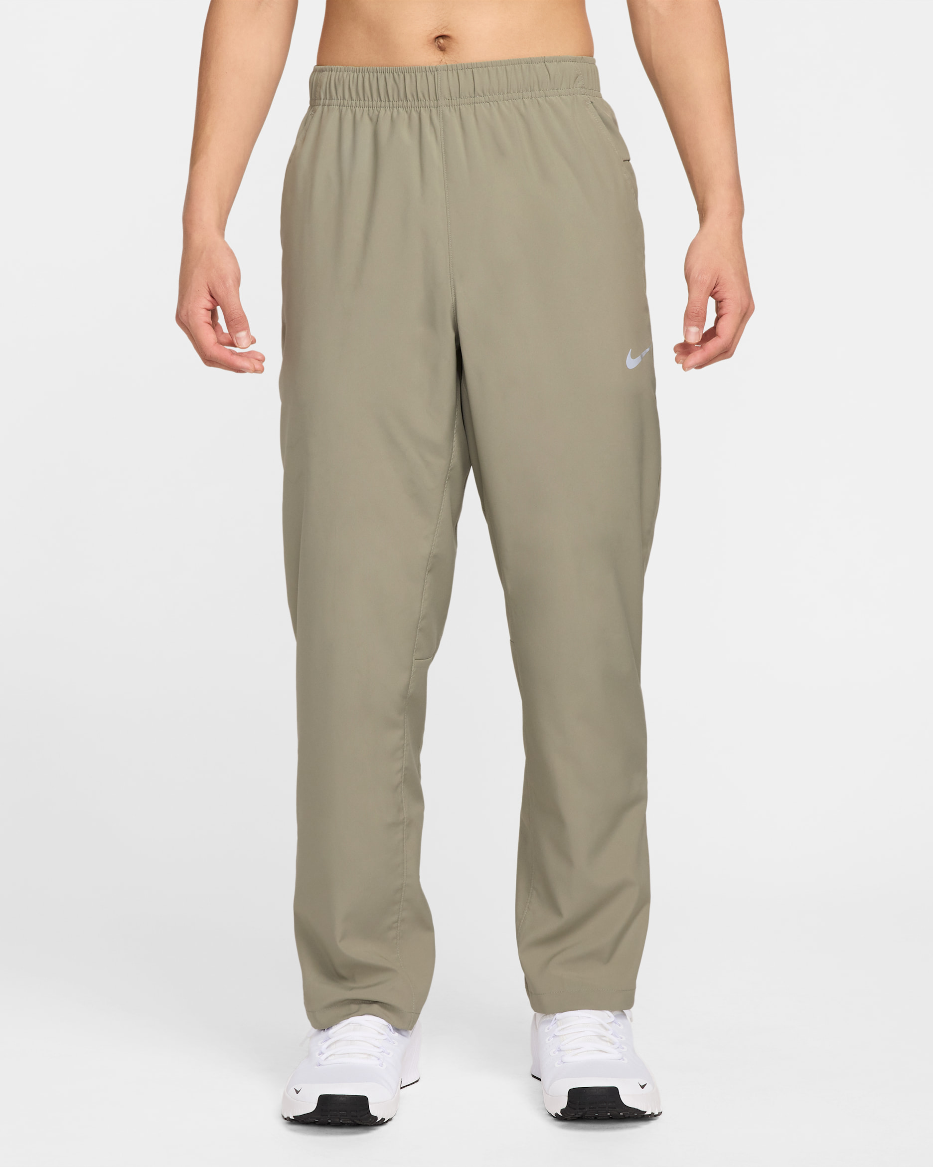 Pants Dri-FIT versátiles con dobladillo abierto para hombre Nike Form - Militar claro/Negro