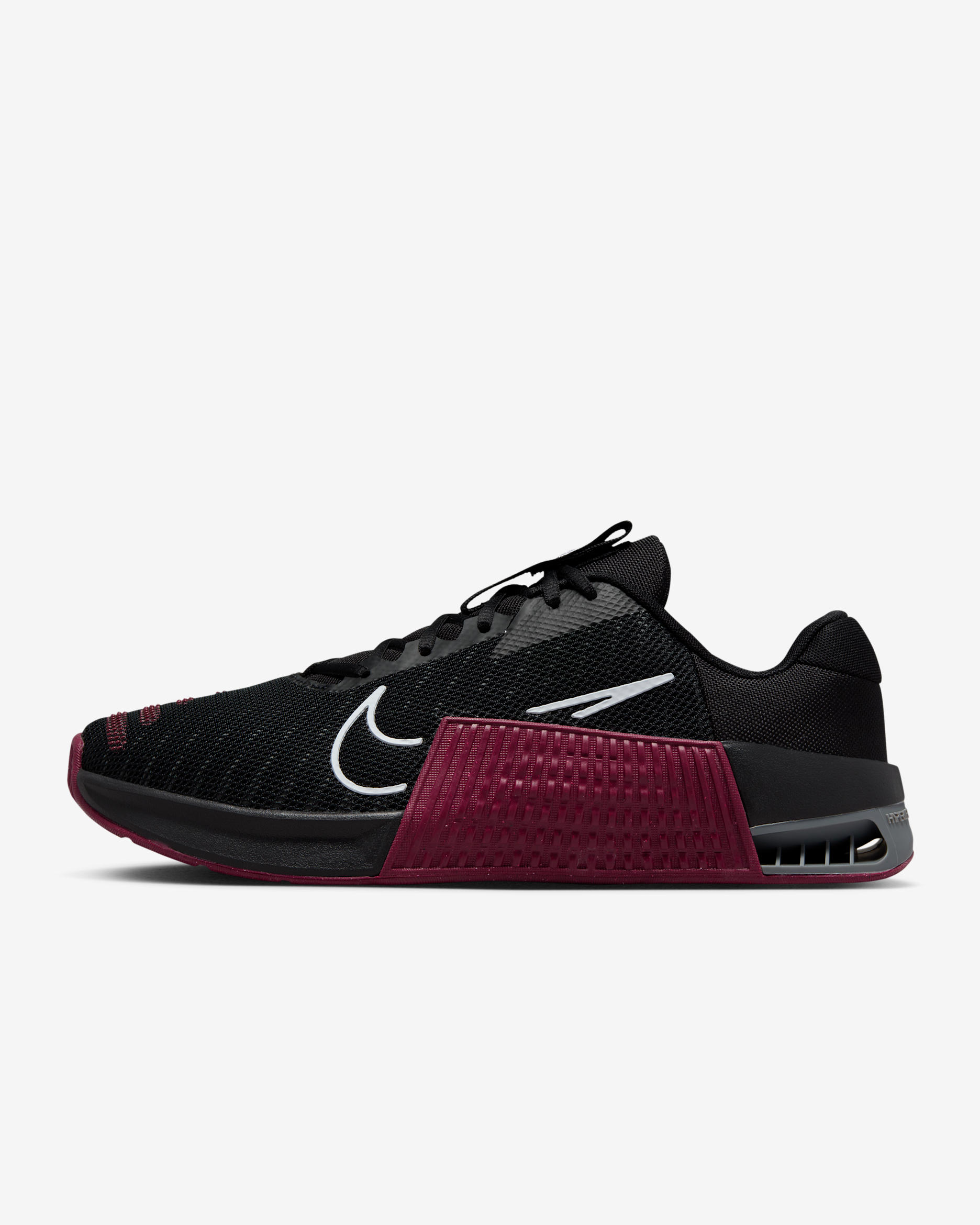 Nike Metcon 9 Men's Workout Shoes - Black/Team Maroon/Smoke Grey/White