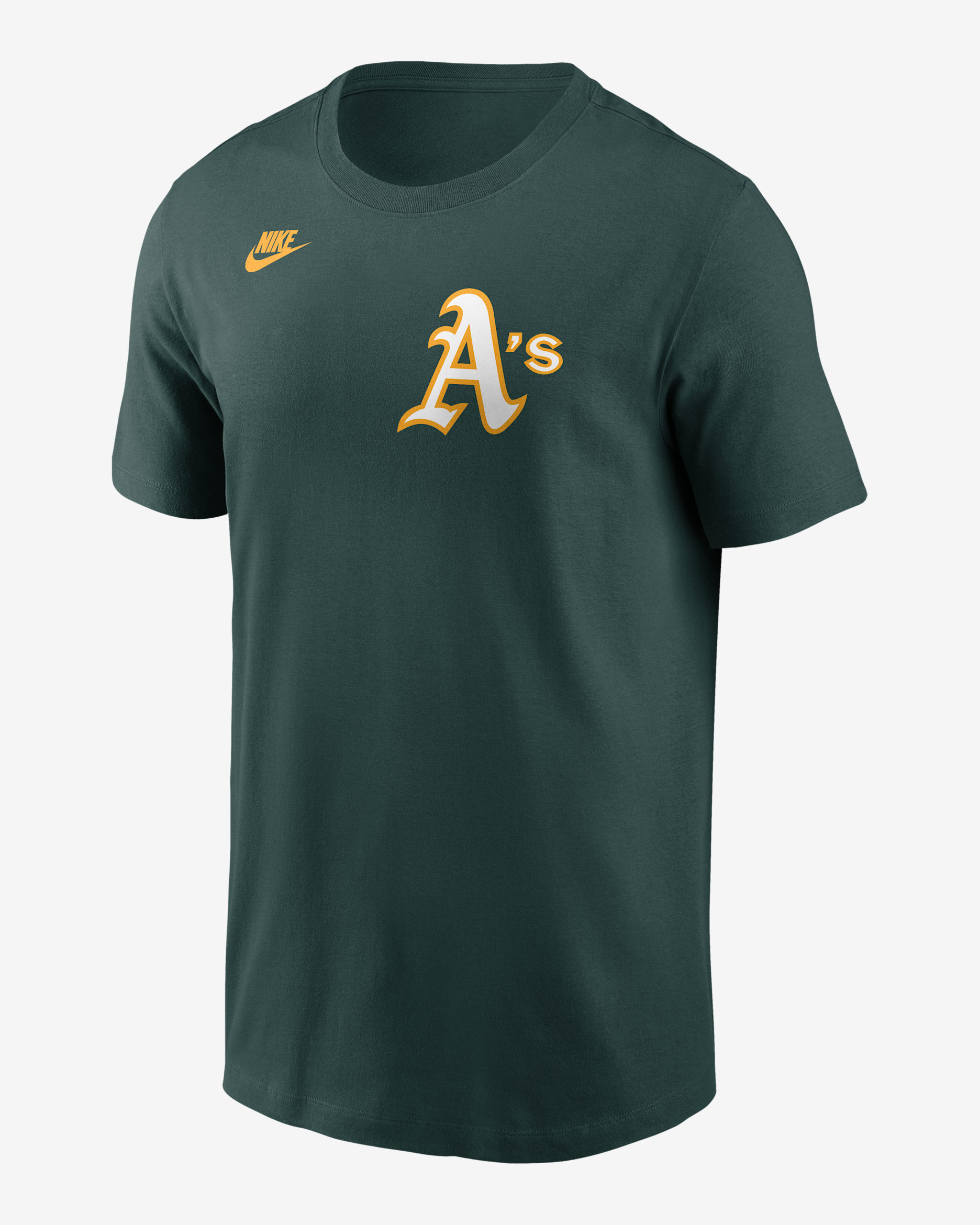 Reggie Jackson Oakland Athletics Cooperstown Men's Nike MLB T-Shirt - Pro Green