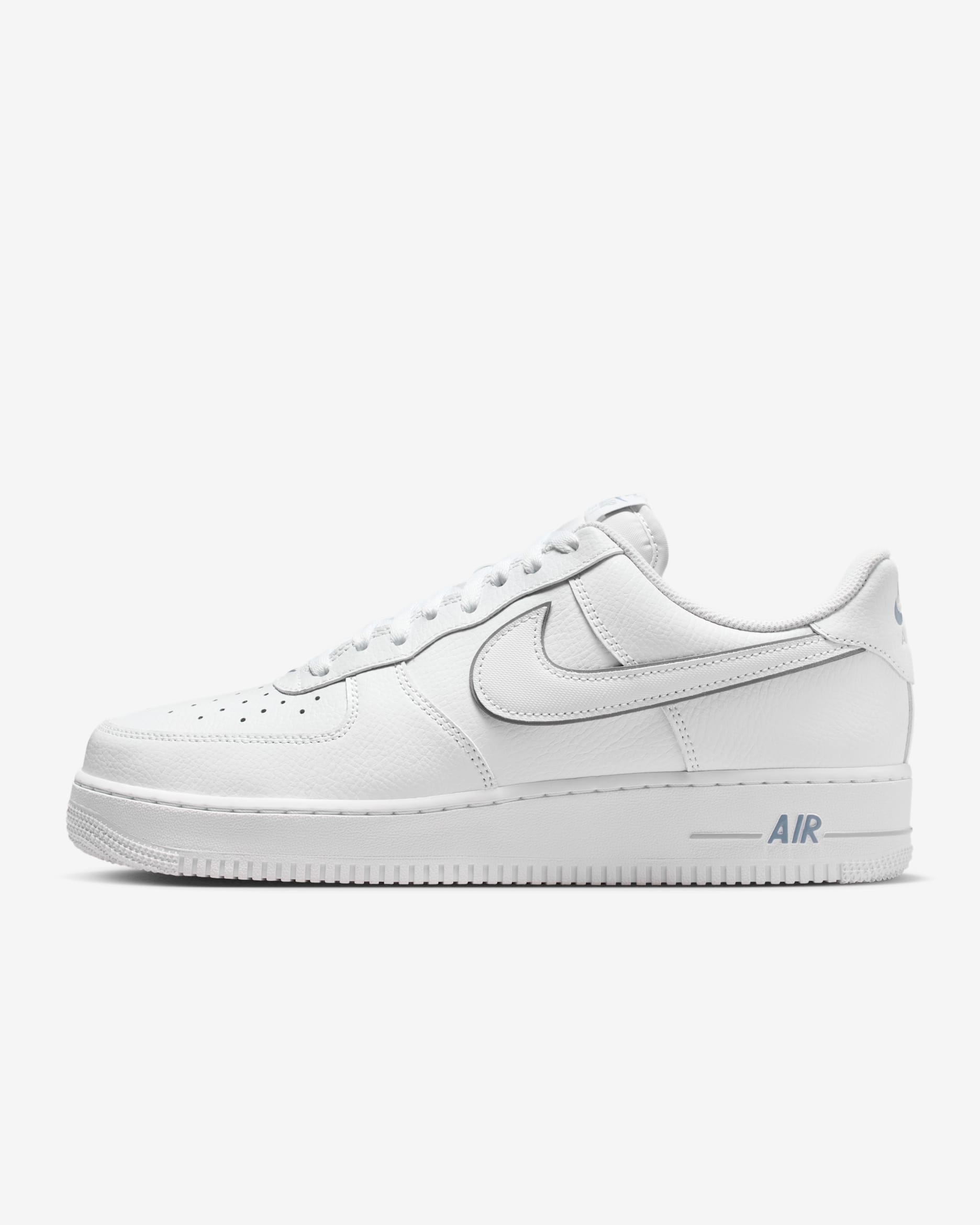Nike Air Force 1 '07 LV8 Men's Shoes - White/Metallic Silver/Wolf Grey/White