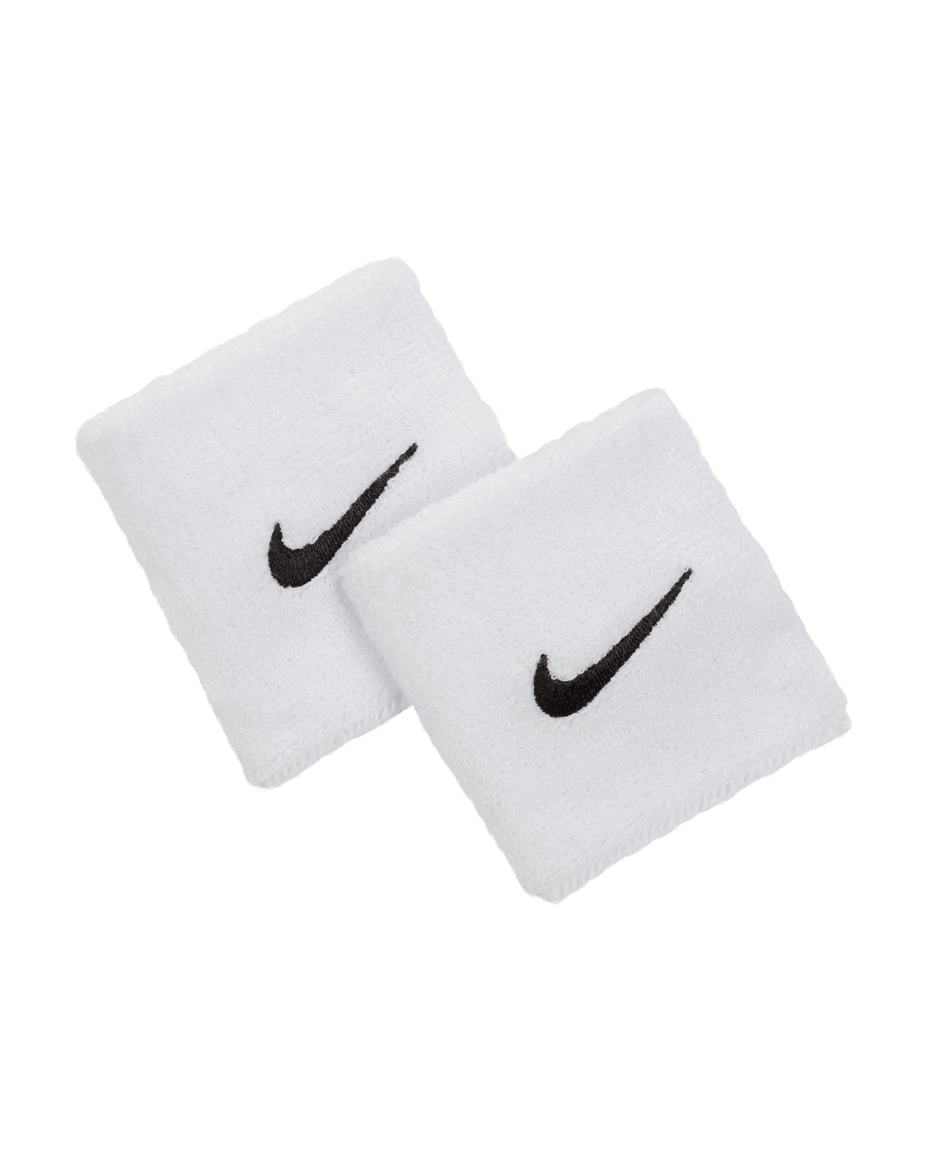 Serre-poignets Nike Swoosh Classic (lot de 2) - Blanc/Noir