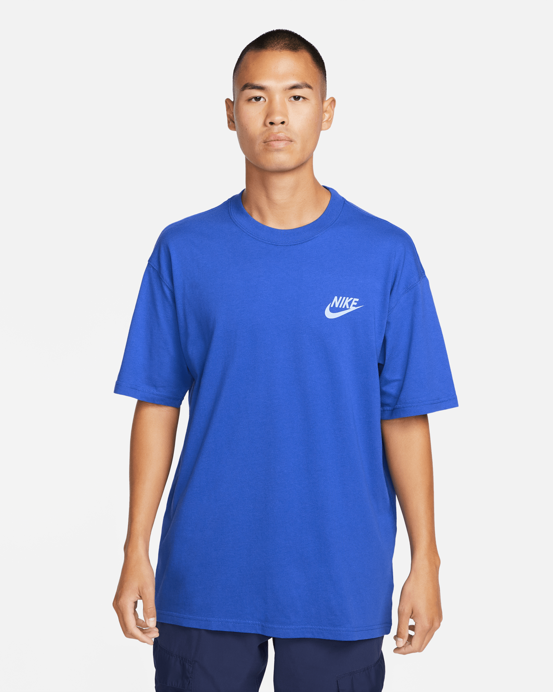Nike Sportswear Max90 男款 T 恤 - Game Royal