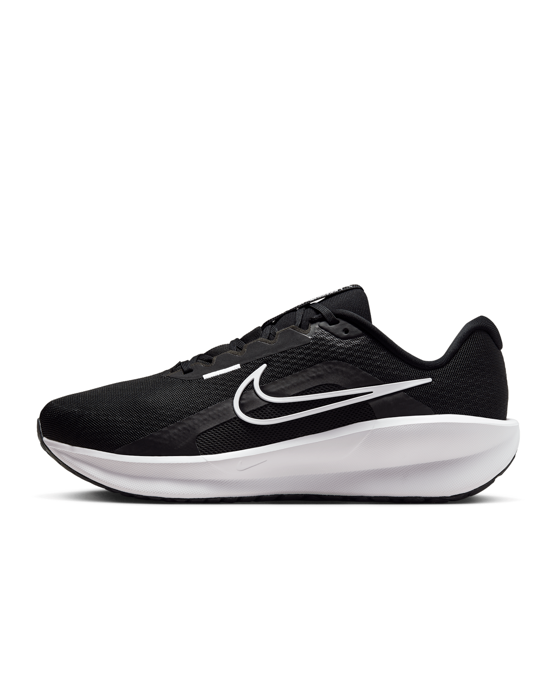 Tenis de correr en pavimento para hombre (extraancho) Nike Downshifter 13 - Negro/Gris humo oscuro/Blanco