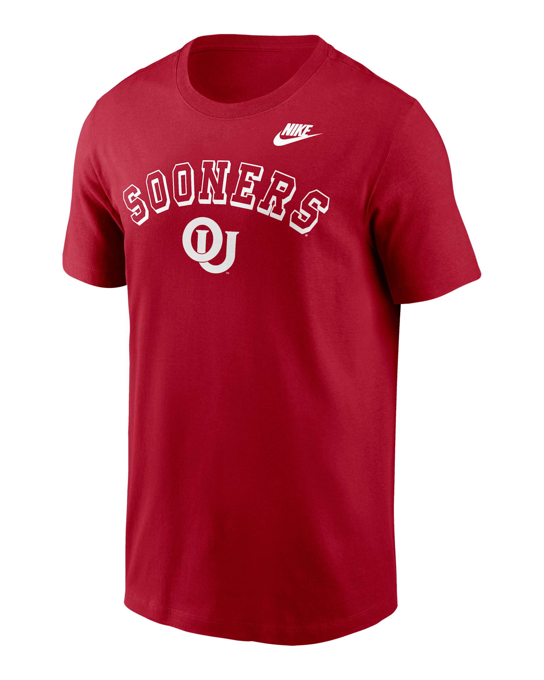 Playera universitaria Nike para hombre Oklahoma Legacy Nickname - Carmesí