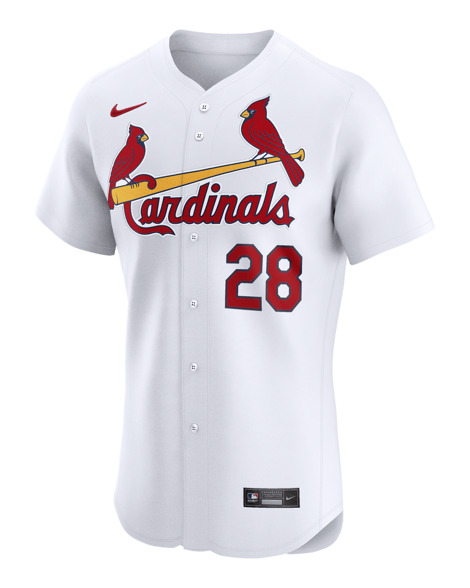 Nolan Arenado St. Louis Cardinals Men's Nike Dri-FIT ADV MLB Elite Jersey - White