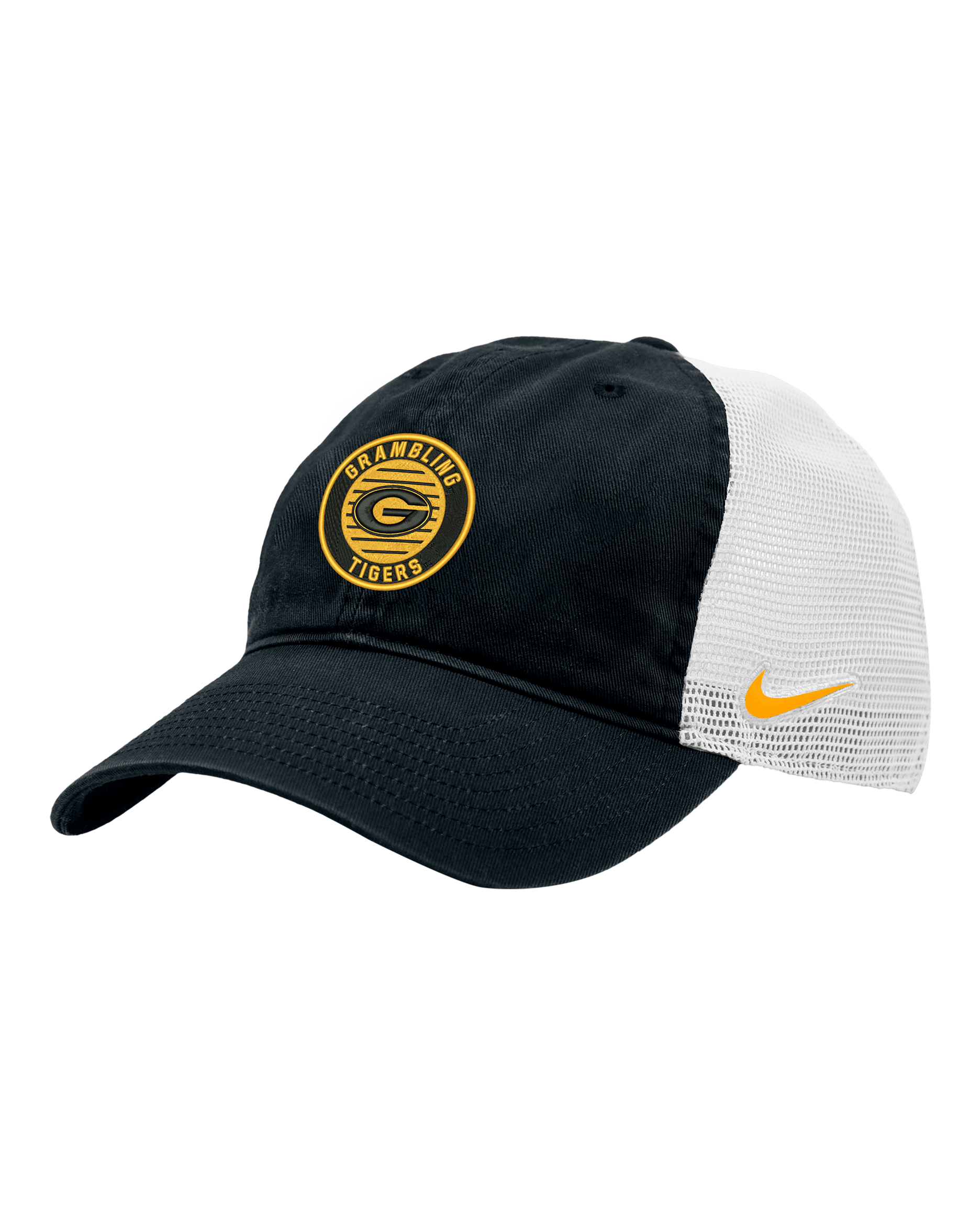 Grambling State Heritage86 Nike College Trucker Hat - Black