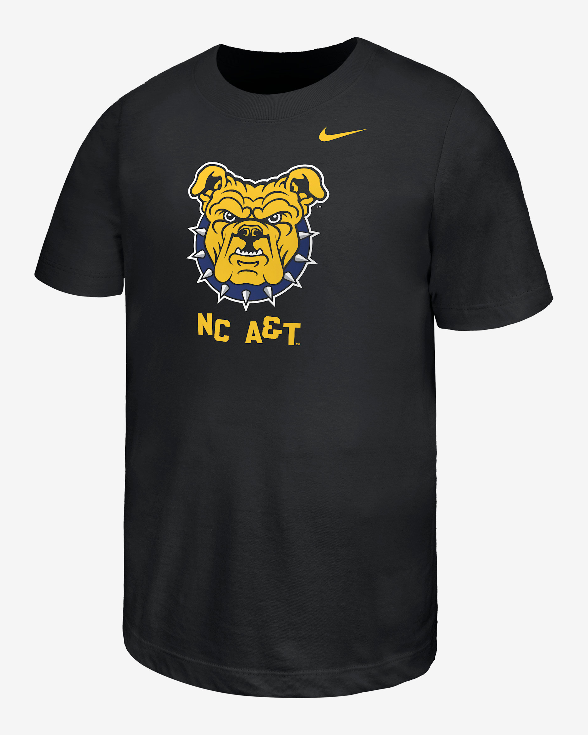 Nike College (North Carolina A&T Univerrsity) Big Kids' Short-Sleeve T-Shirt - Black
