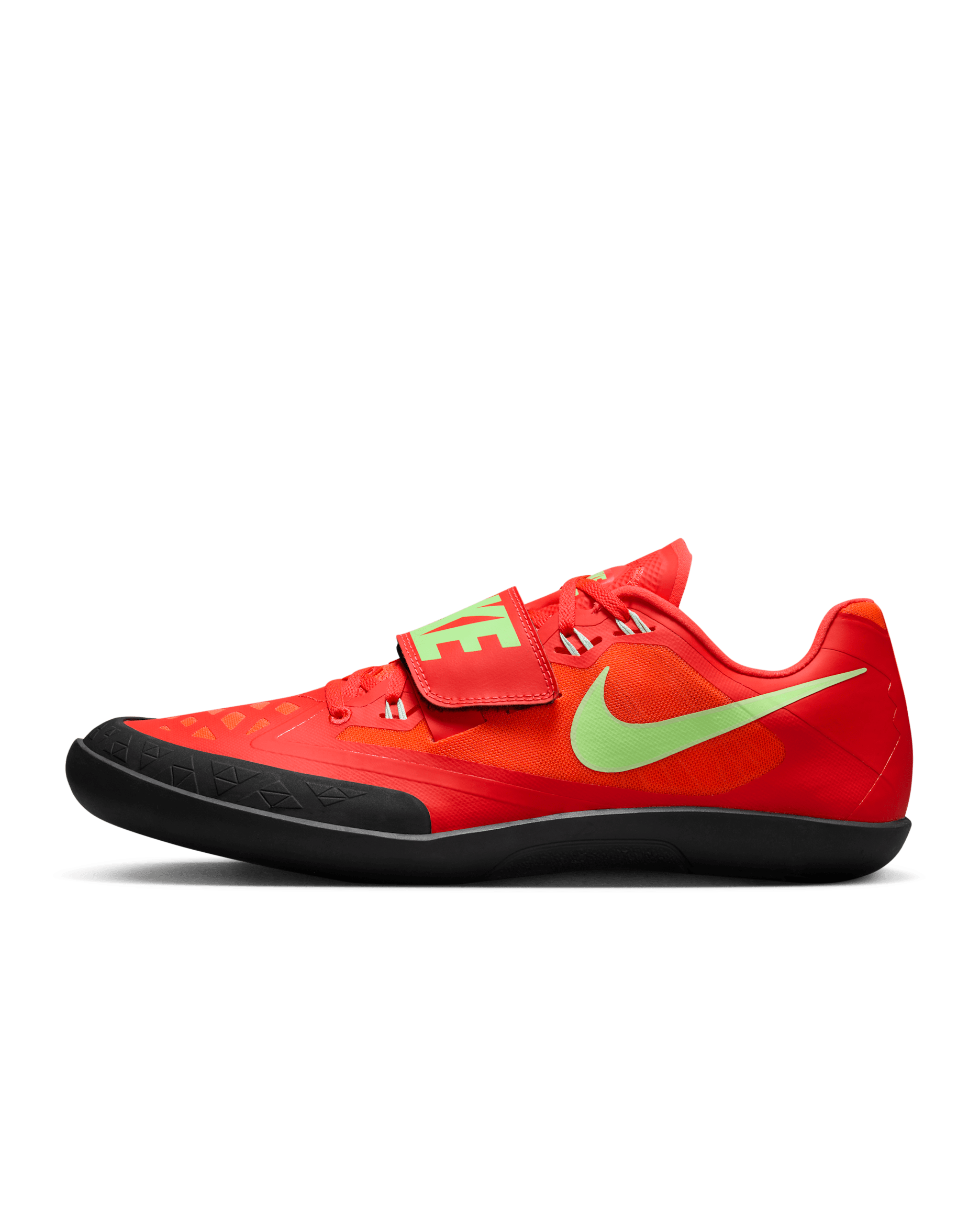 Nike Zoom SD 4 Track and Field werpschoenen - Bright Crimson/Hyper Orange/Lime Blast/Washed Coral
