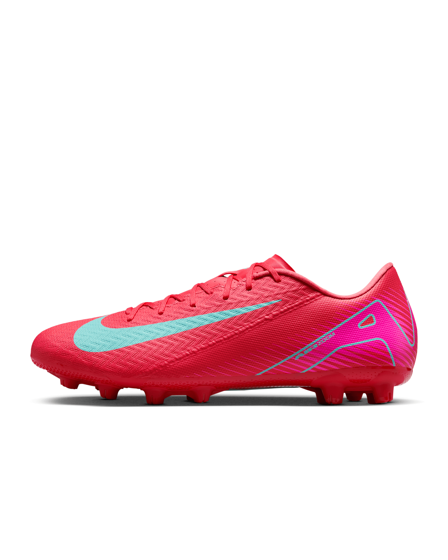 ナイキ マーキュリアル ヴェイパー 16 アカデミー HG ローカット サッカースパイク - エンバーグロー/オーロラグリーン