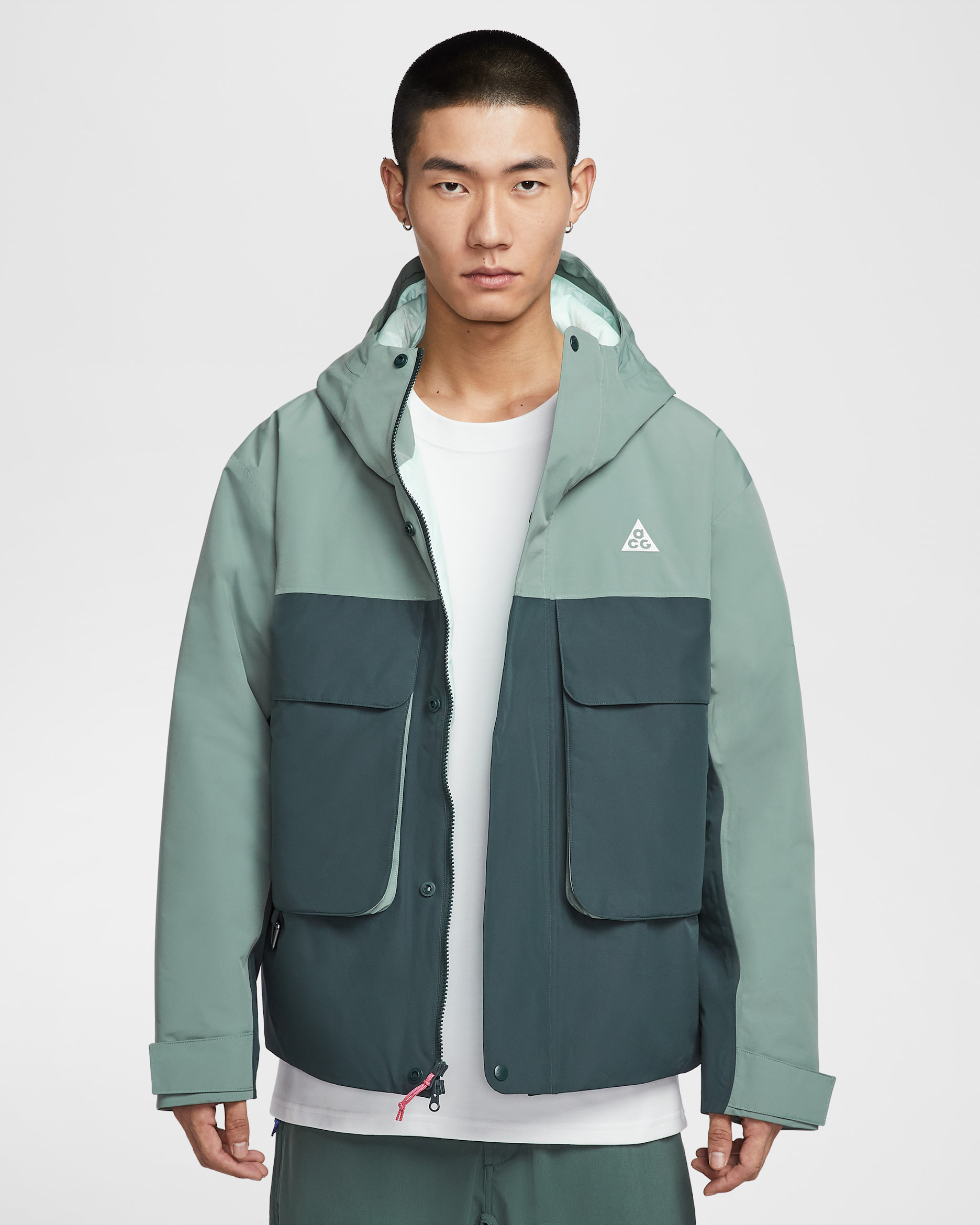 Nike ACG PrimaLoft® "Skull Peak" Men's Storm-FIT Jacket - Clay Green/Mint Foam/Mint Foam/Summit White