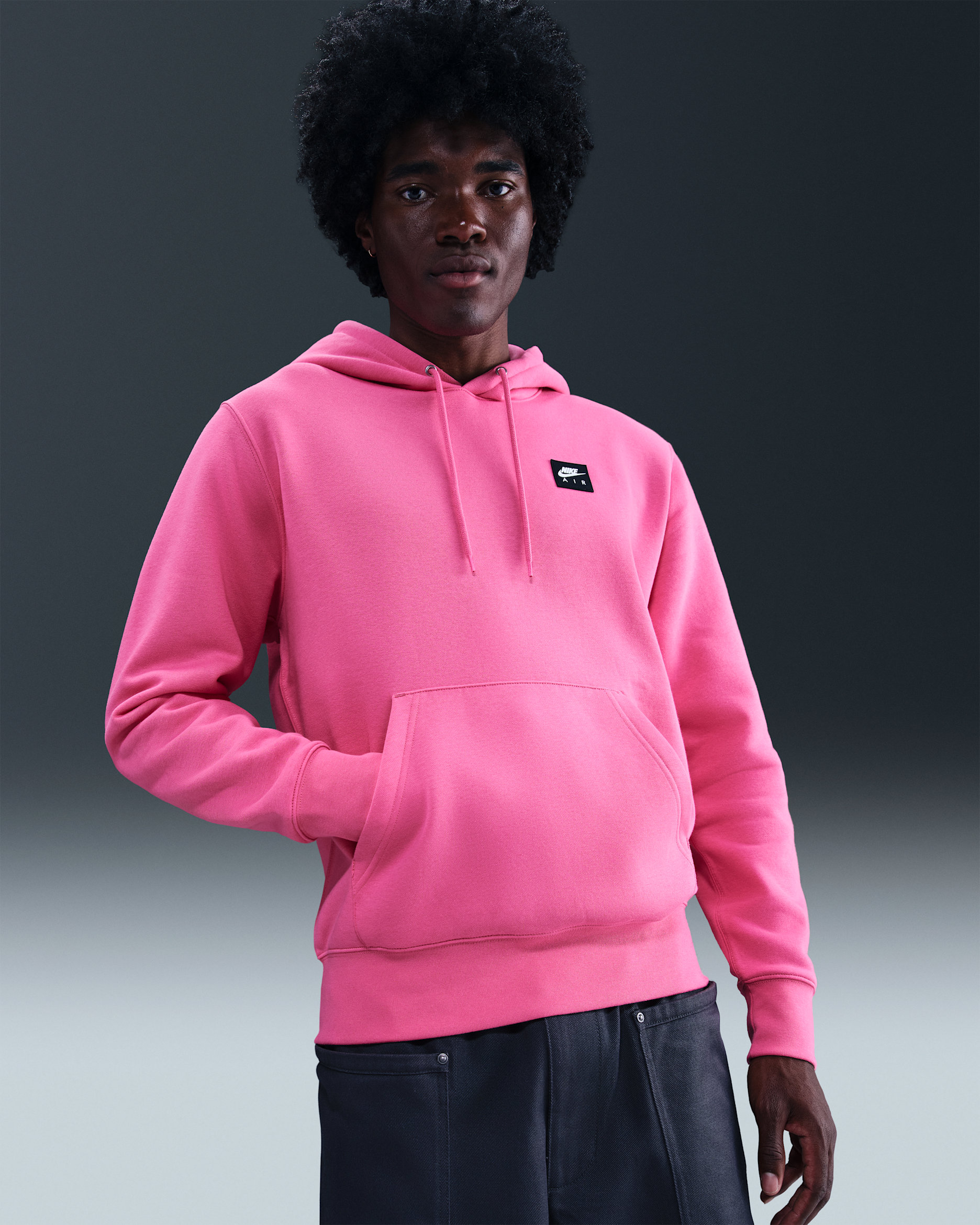 Nike Air Herren-Hoodie - Pinksicle