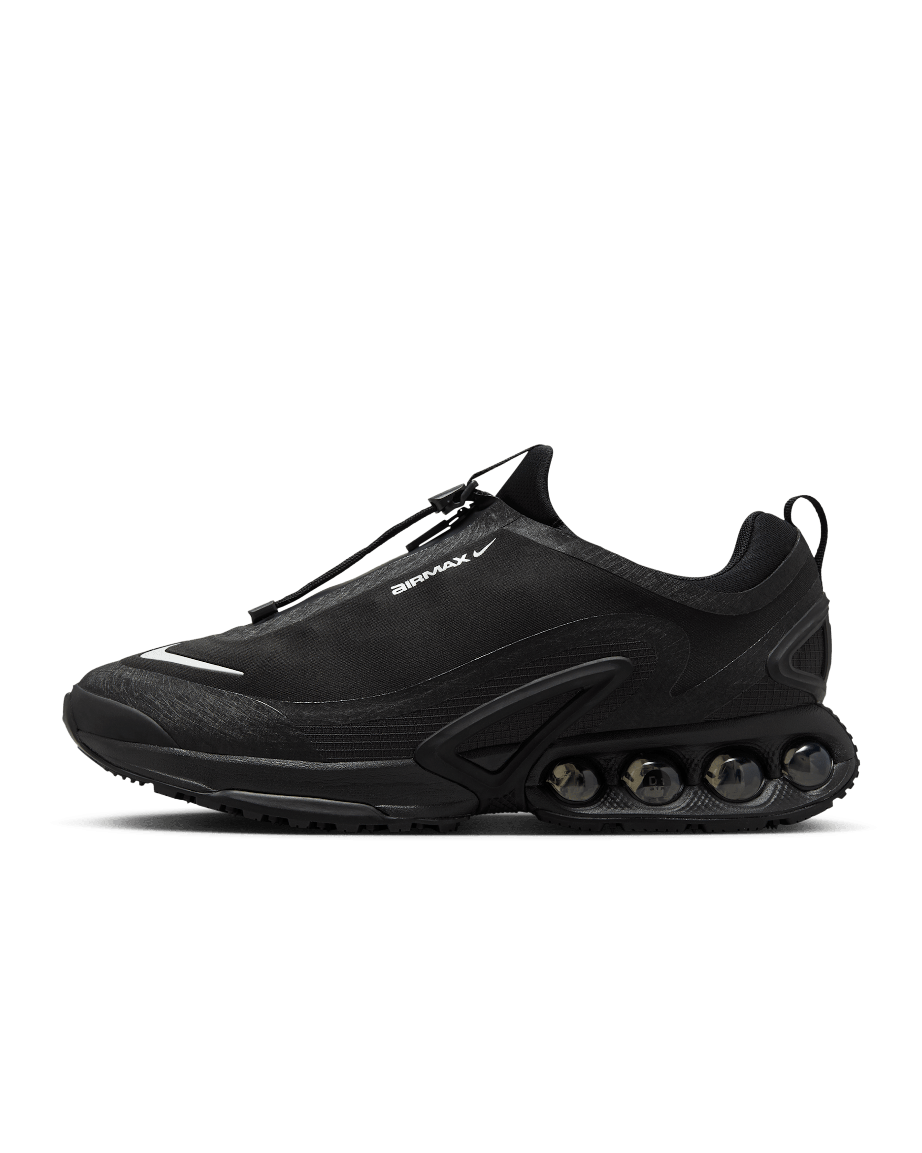 Nike Air Max Dn Roam Men's Shoes - Black/Black/Black/Metallic Silver