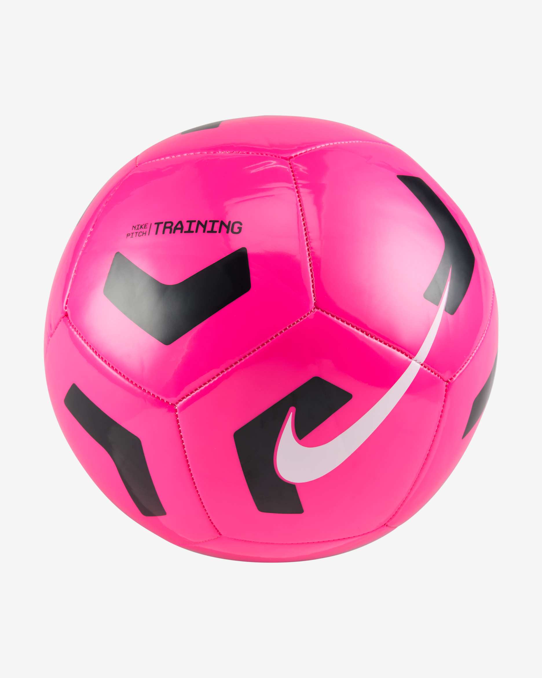 Nike Pitch Soccer Training Ball - Fierce Pink/Black/White
