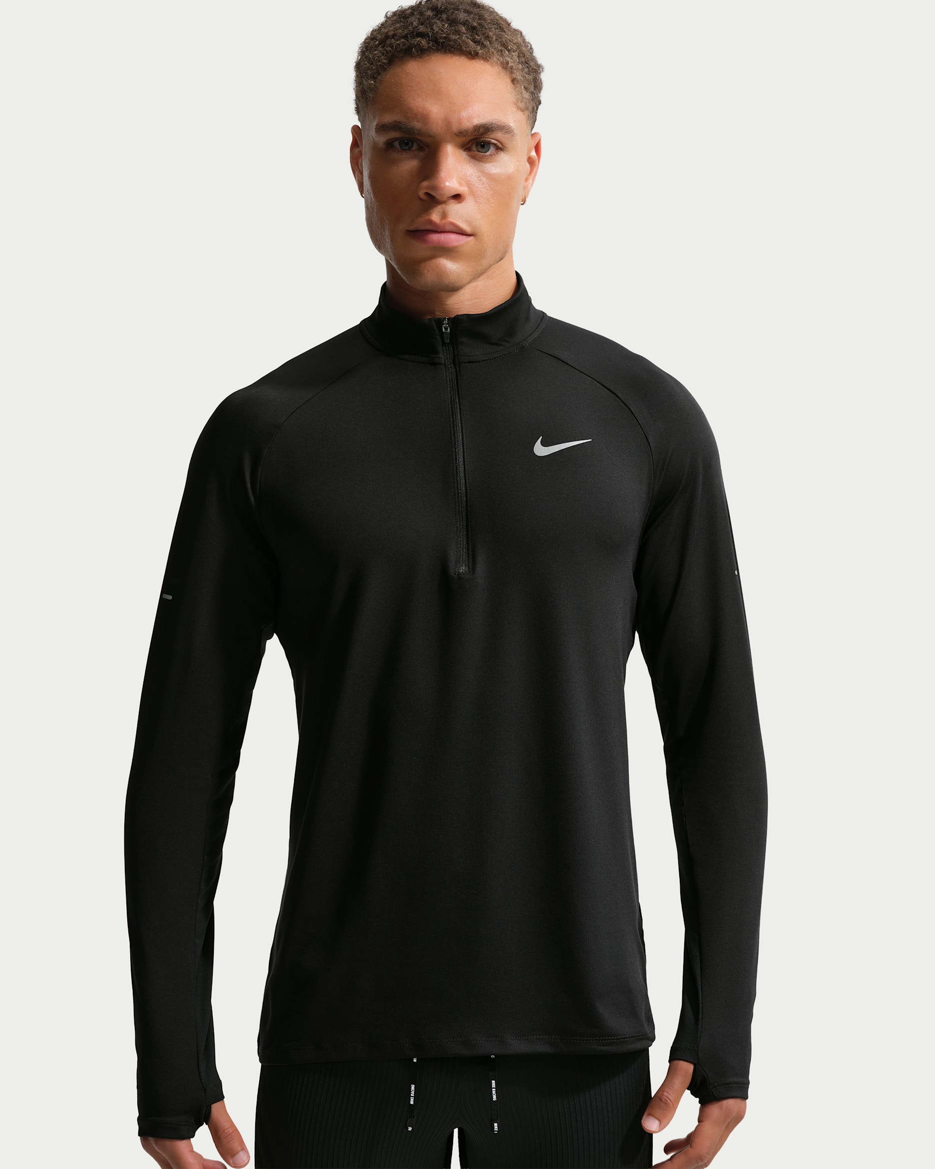Nike Stride Dri-FIT Realtree® férfi aláöltözet futáshoz - Fekete