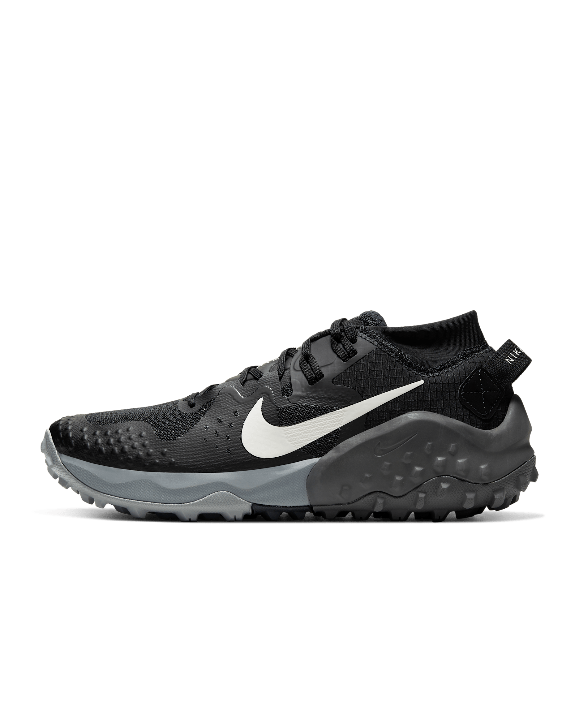 Nike Wildhorse 6 Trail-Laufschuh für Damen - Off Noir/Schwarz/Iron Grey/Spruce Aura