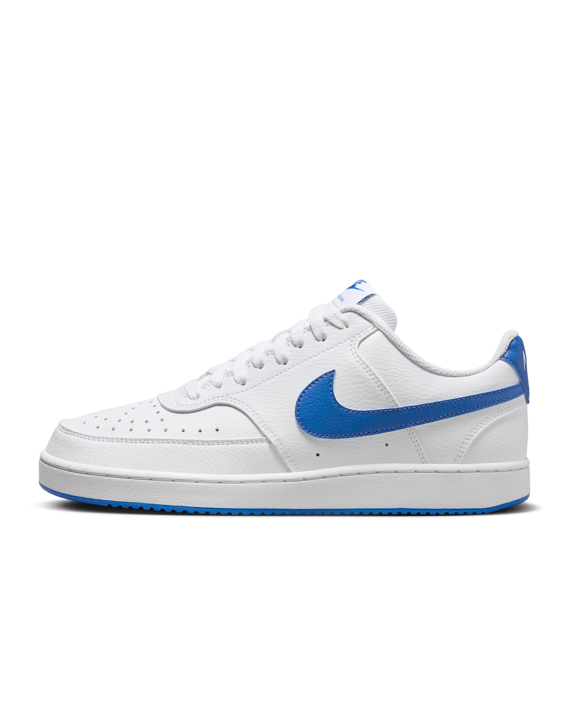 Nike Court Vision Low Men's Shoes - White/White/Royal Blue