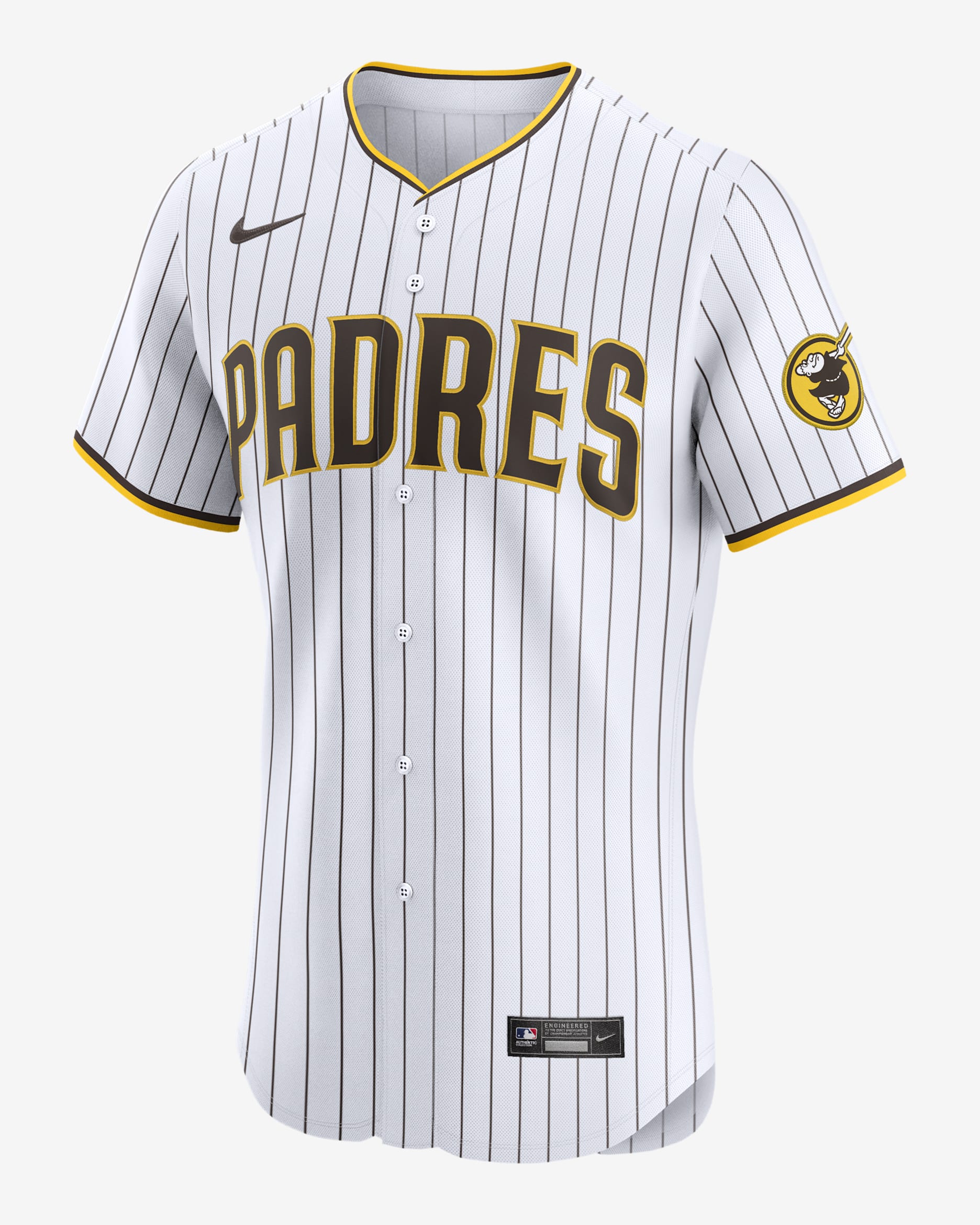 San Diego Padres Men's Nike Dri-FIT ADV MLB Elite Jersey - White