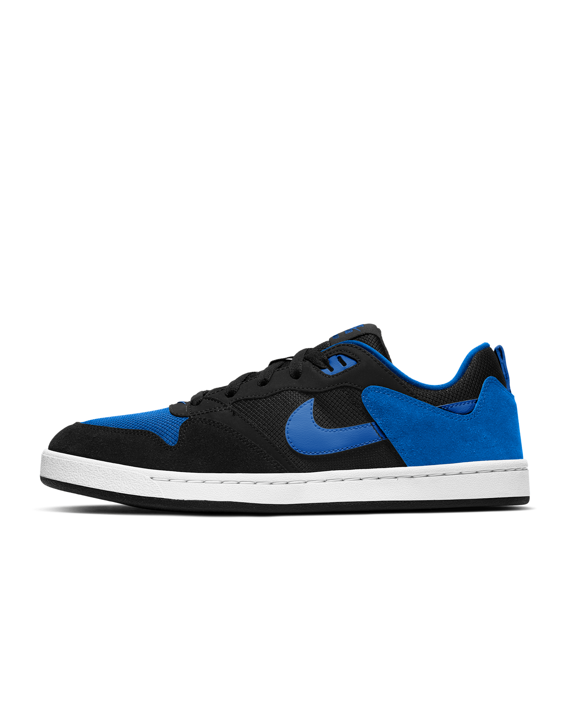 Nike SB Alleyoop Skate Shoes - Black/Black/Royal Blue