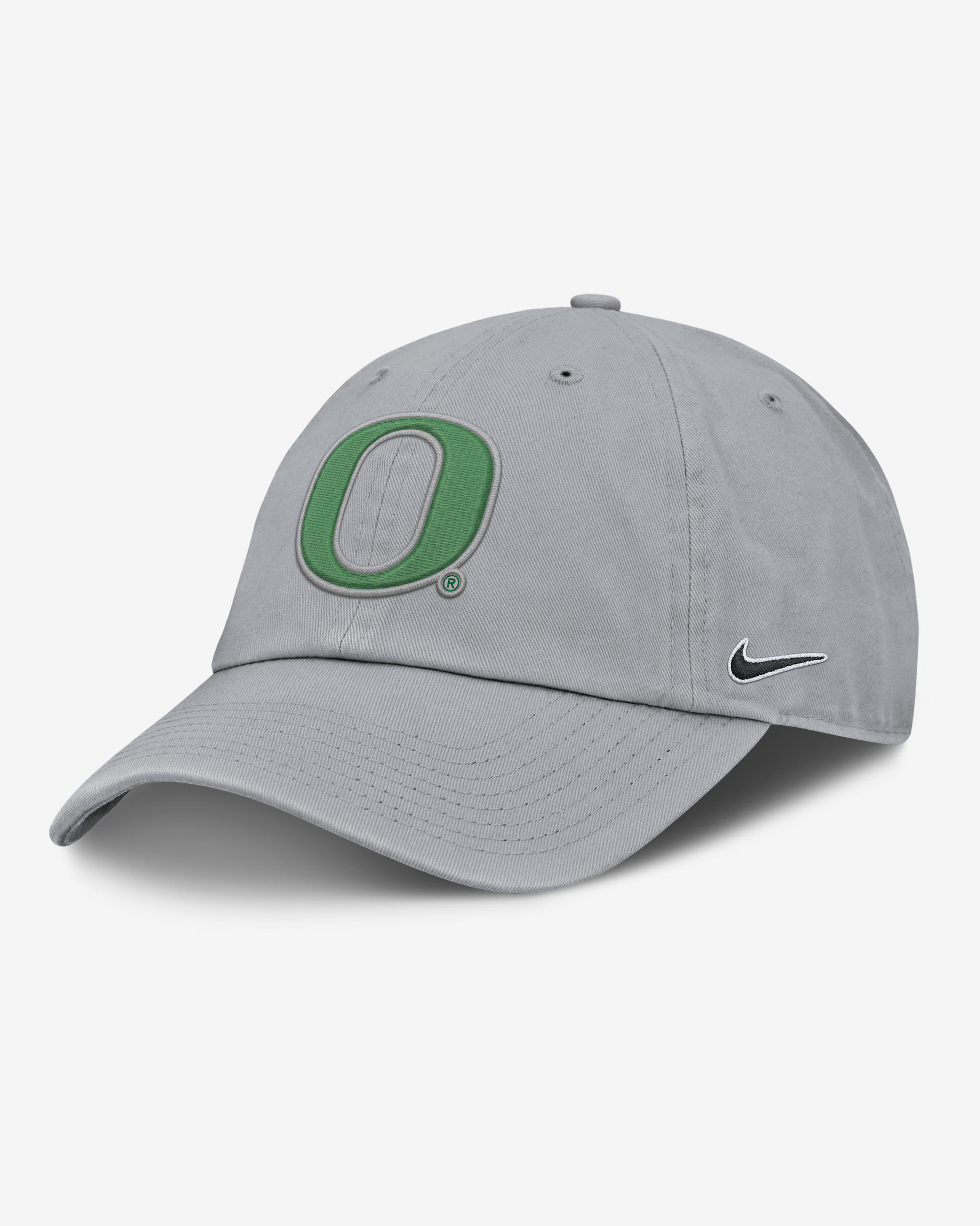 Oregon 2025/26 College Football Playoff Bound Club Men's Nike College Adjustable Hat - Grey