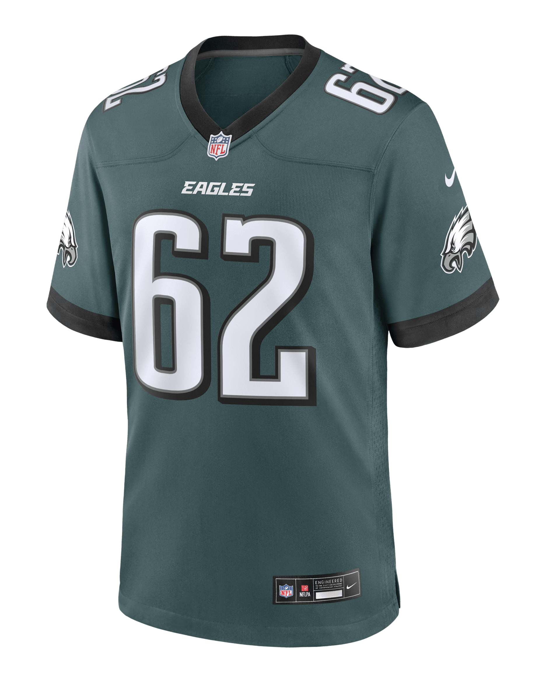 Jason Kelce Philadelphia Eagles Men's Nike NFL Game Jersey - Green