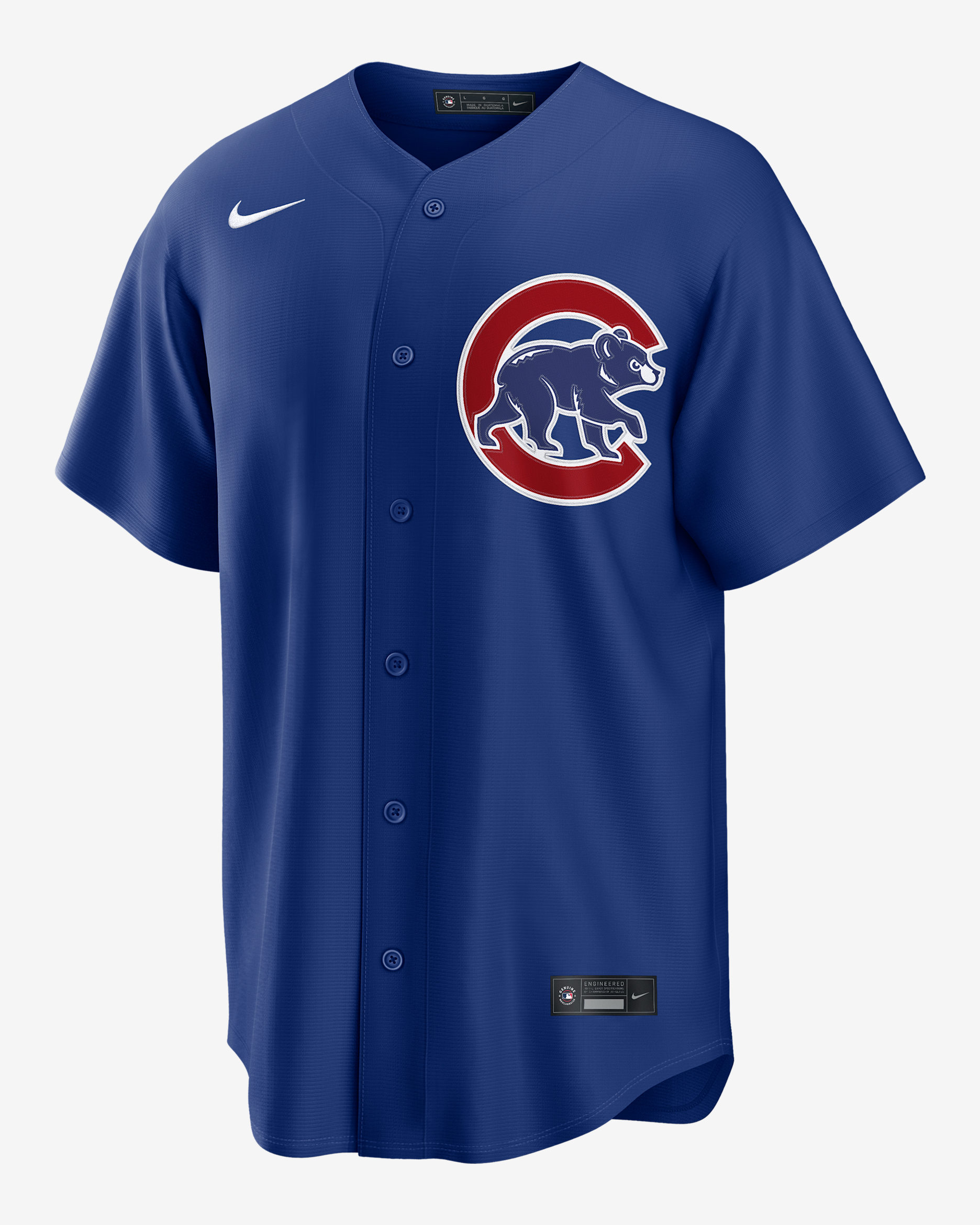 Jersey Nike de la MLB Replica para hombre Pete Crow-Armstrong Chicago Cubs - Azul enérgico