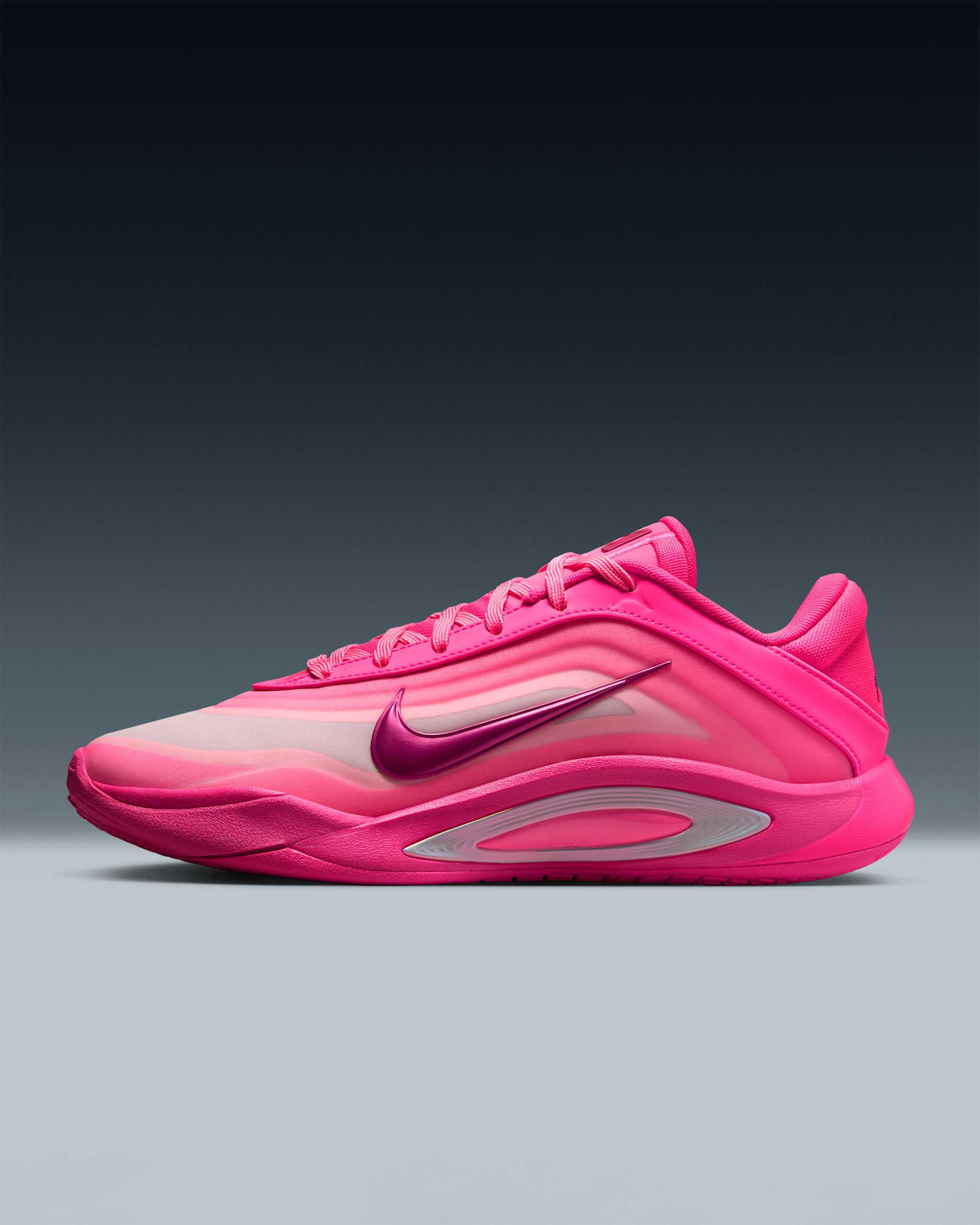 A'One "Pink A'ura" A'ja Wilson Basketball Shoes - Hyper Pink/Polarized Pink/Arctic Punch/Laser Pink