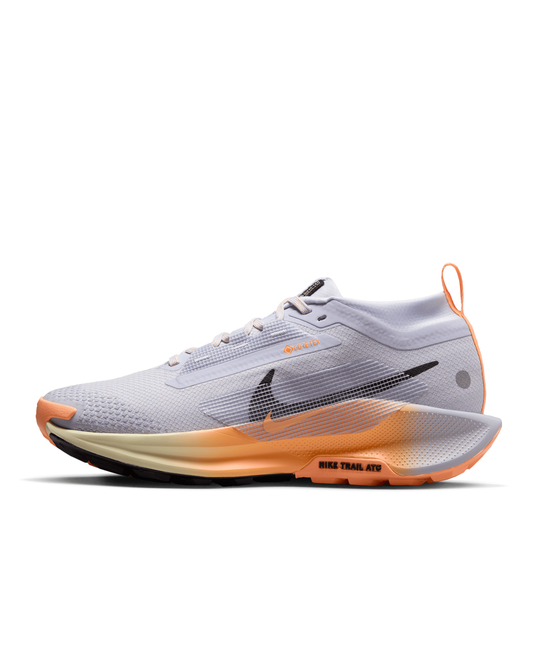 Nike Pegasus Trail 5 GORE-TEX női vízhatlan terepfutócipő - Ghost/Malt/Orange Pulse/Fekete