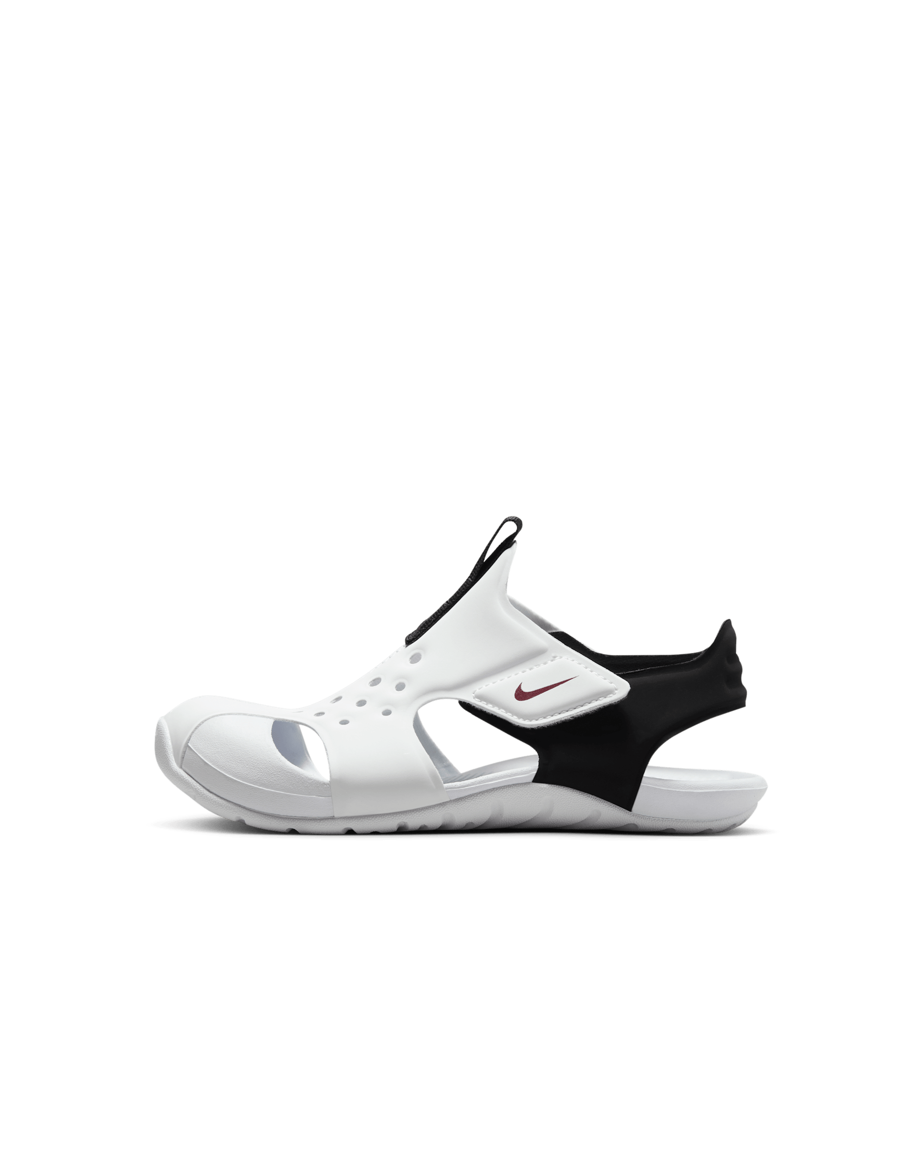 Nike Sunray Protect 2 Younger Kids' Sandals - Summit White/Black/White/Team Red