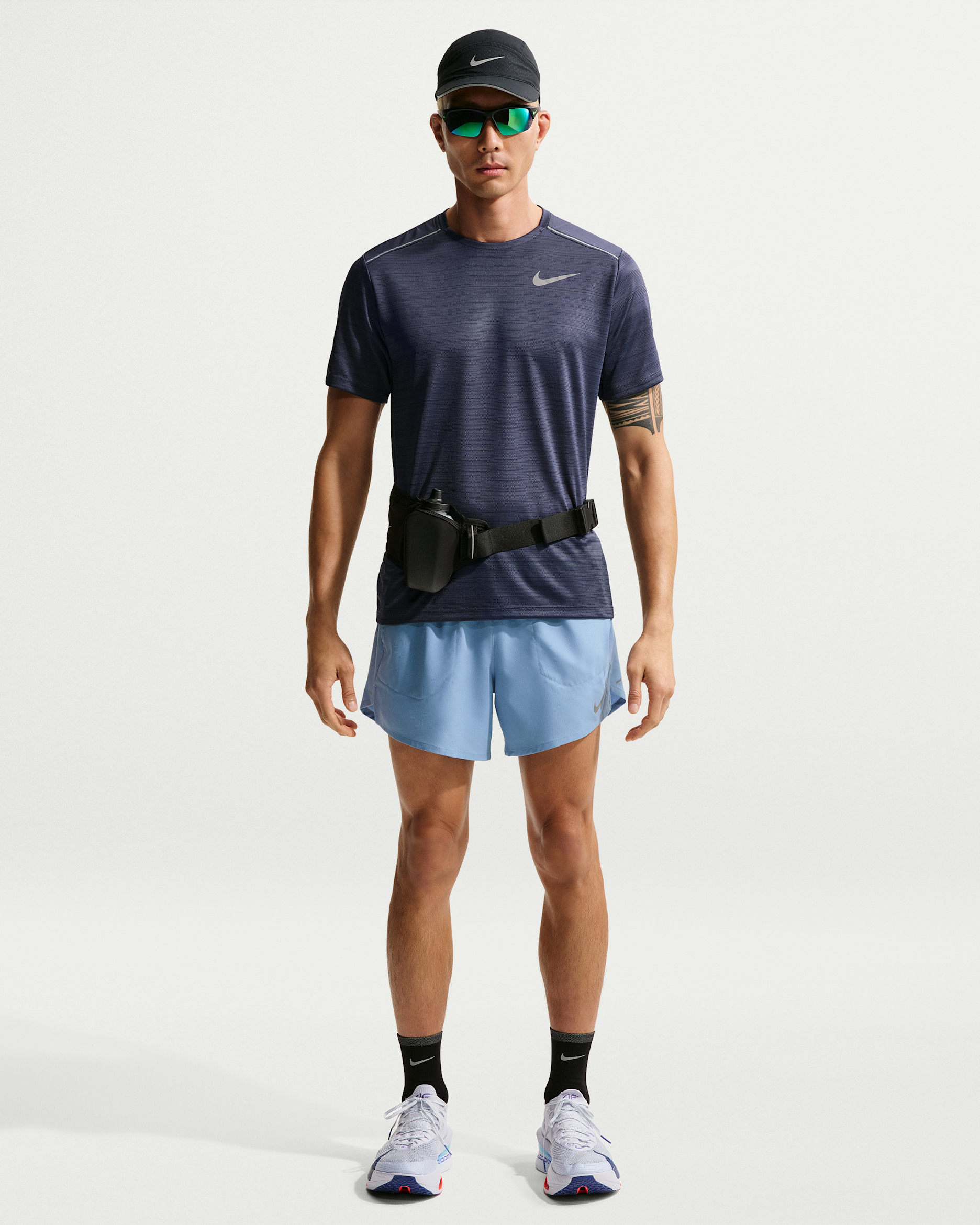 Nike Stride Men's Dri-FIT 5" 2-in-1 Running Shorts - Work Blue