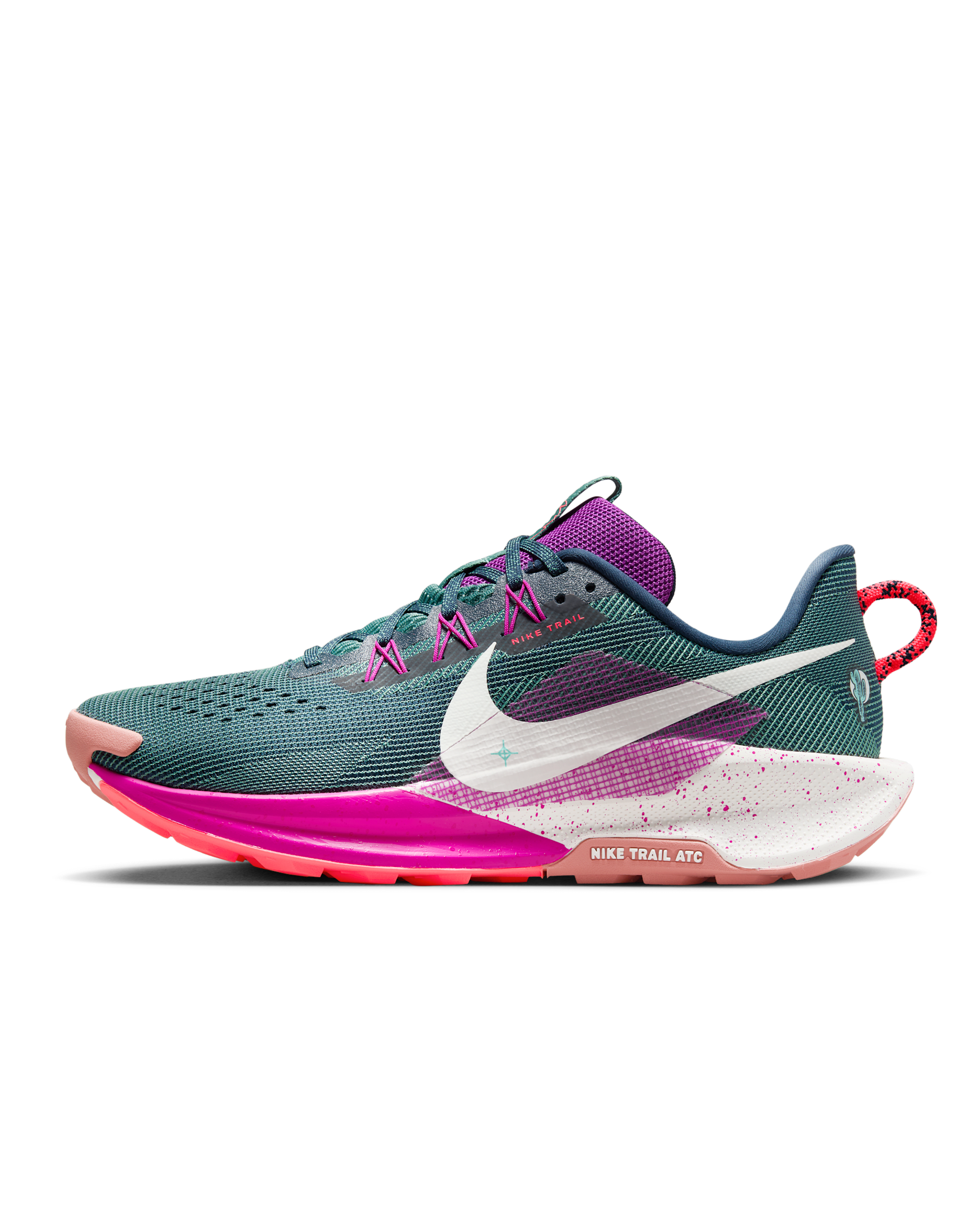 Nike Pegasus Trail 5 Men's Trail-Running Shoes - Armoury Navy/Vivid Grape/Green Frost/Phantom